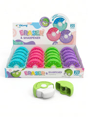 Duo Gomme et Taille-crayon Yalong : Précision pour vos crayons