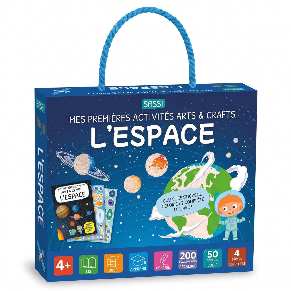 Coffret Arts et Crafts Enfant - Loisirs Créatifs et Éveil Éducatif