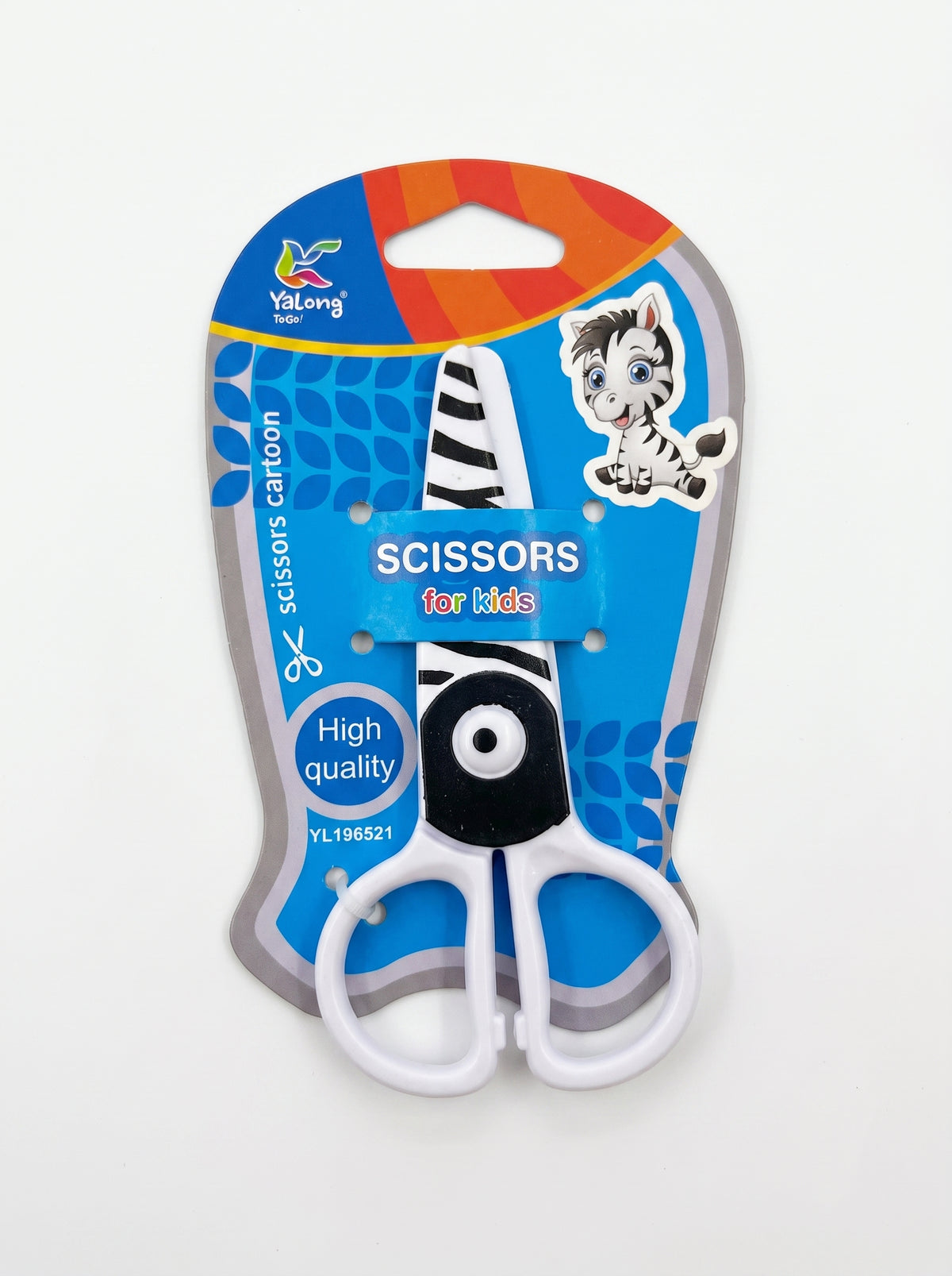 Ciseaux Scolaires Yalong Couleur Bleu - Modèle To Go
