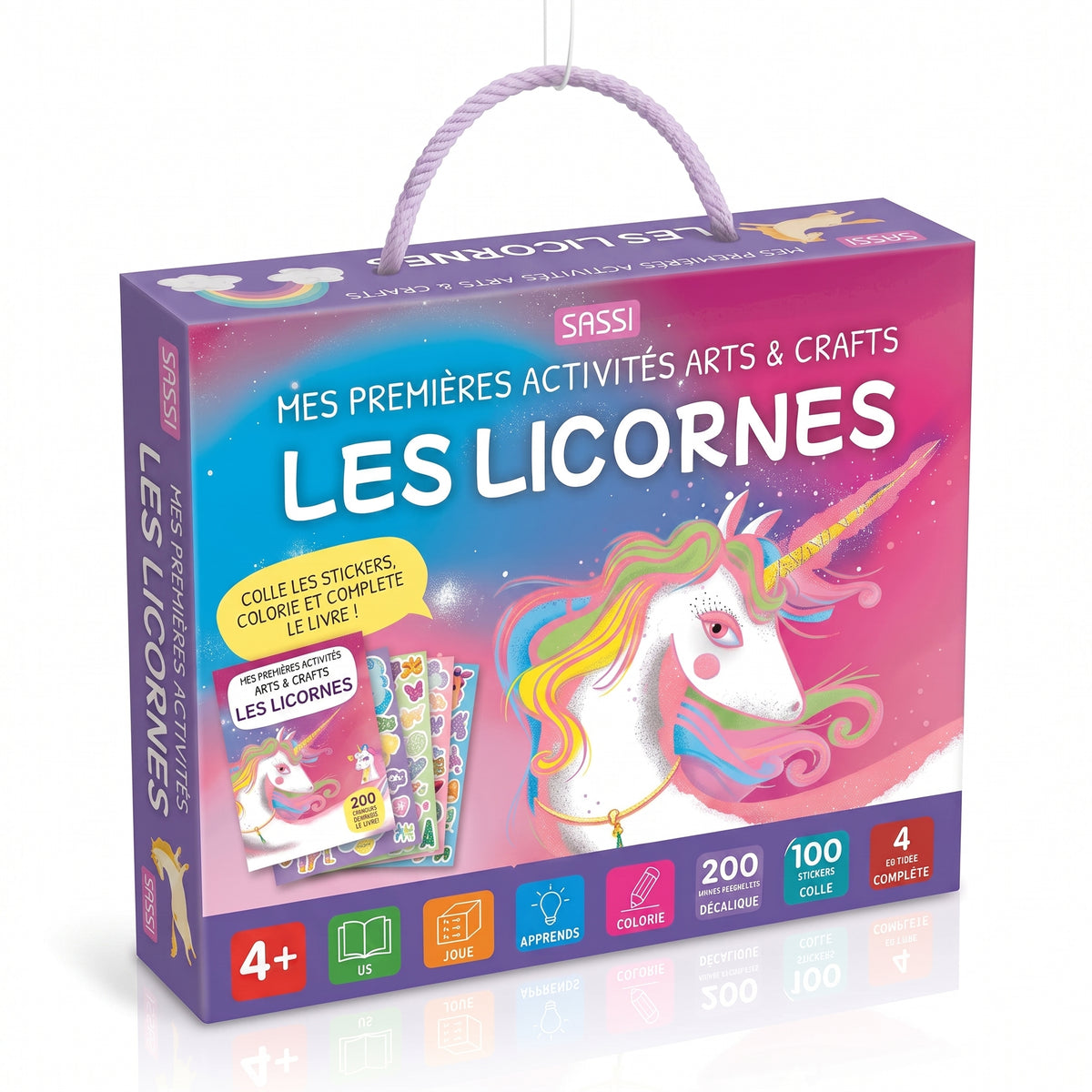 Coffret Arts et Crafts Enfant - Loisirs Créatifs et Éveil Éducatif