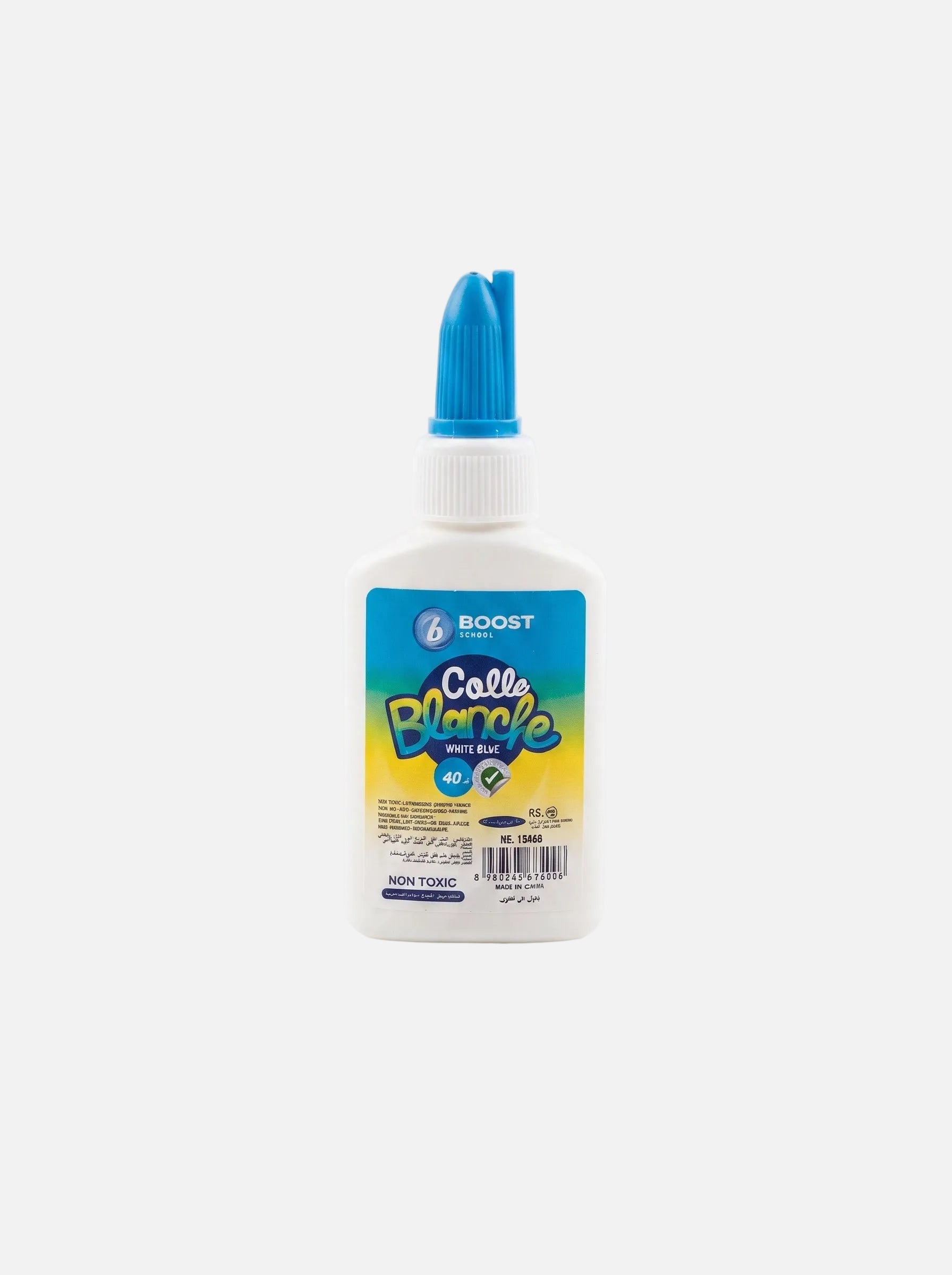 Colle blanche scolaire Boost School - Liquide Multi-usages