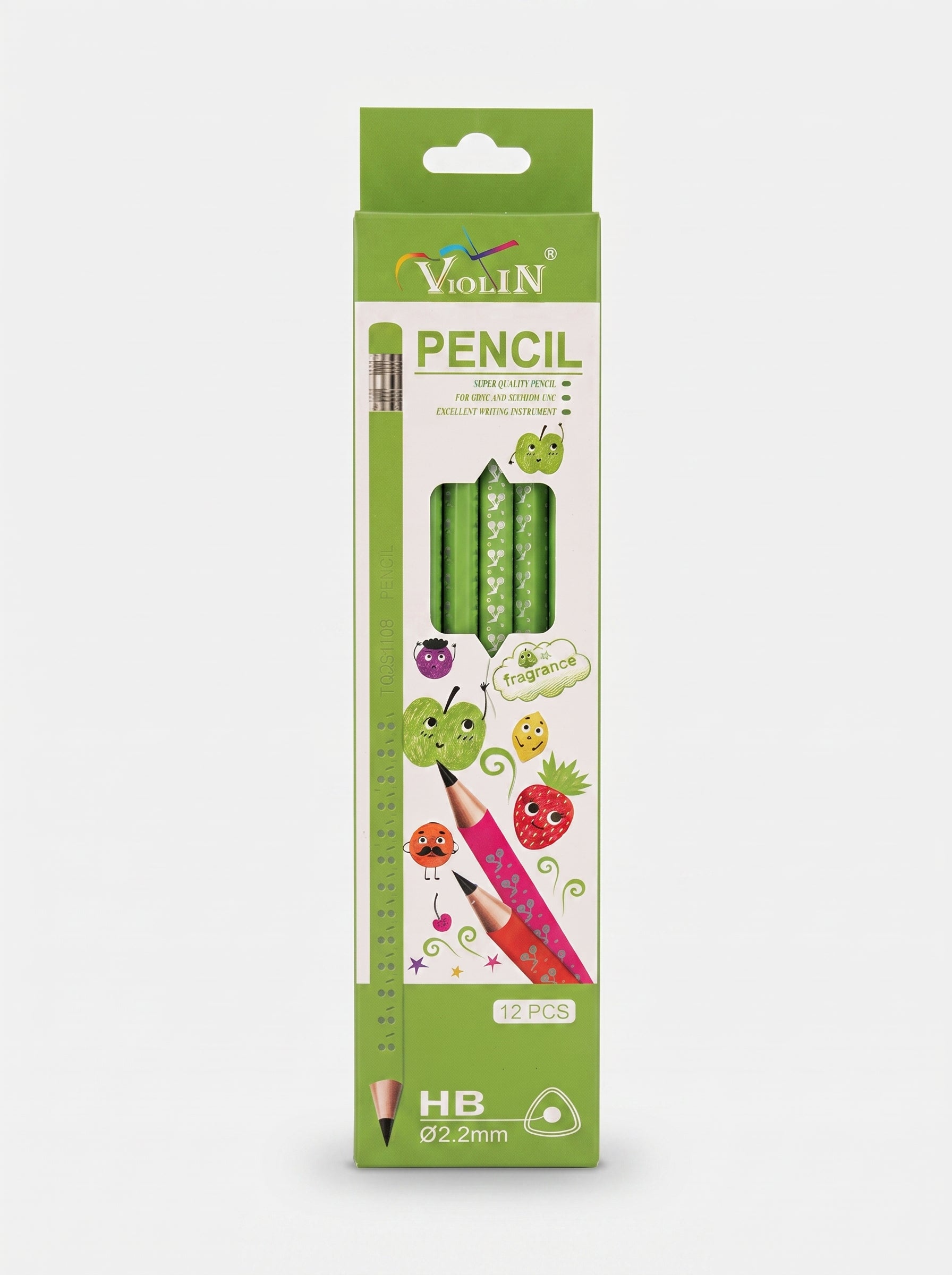 Paquet de 12 Crayons HB Noirs – Yalong To Go – Qualité Supérieure
