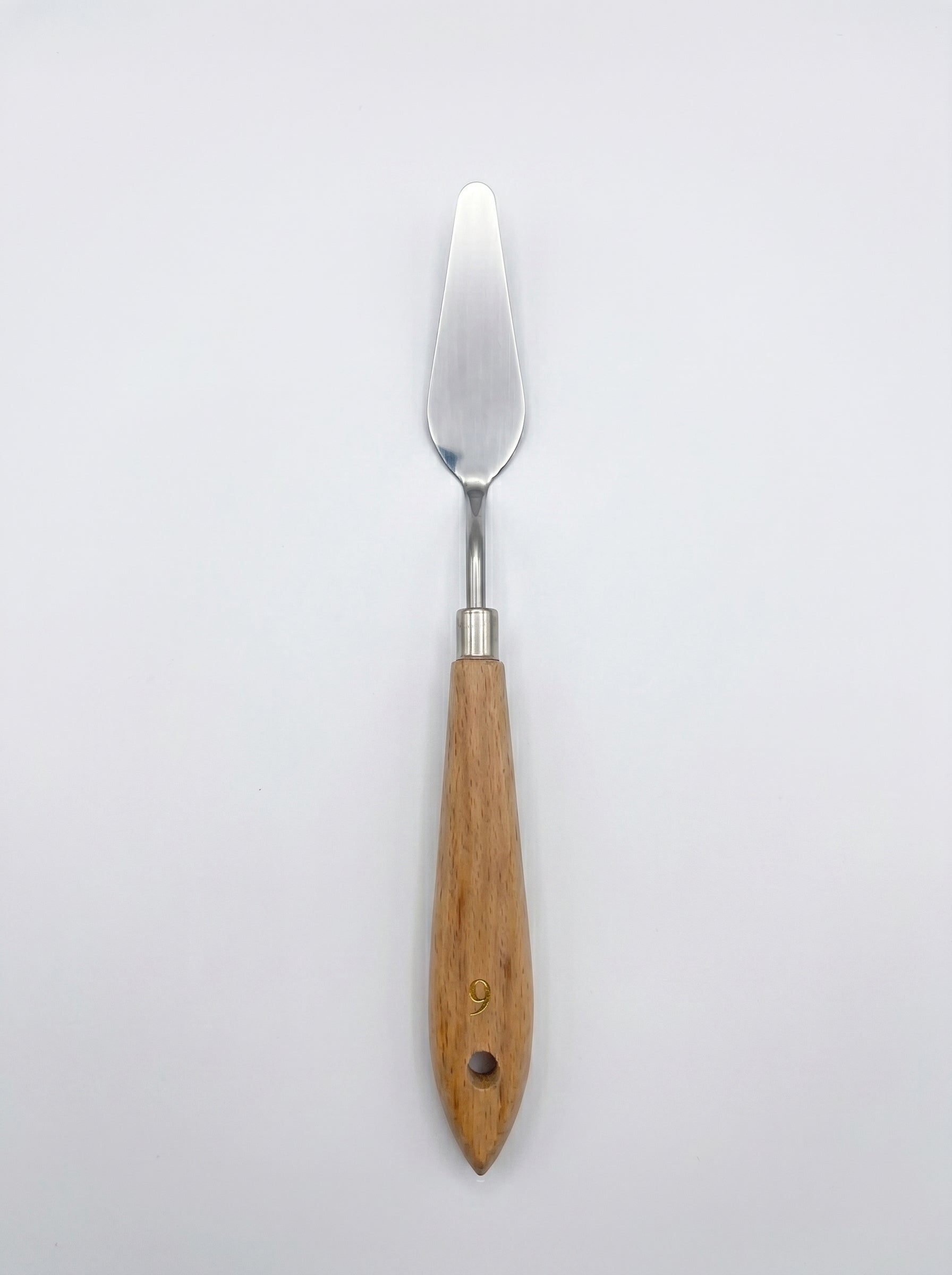 Couteau à palette métal et en bois TOPKALL – Outil de peinture artistique