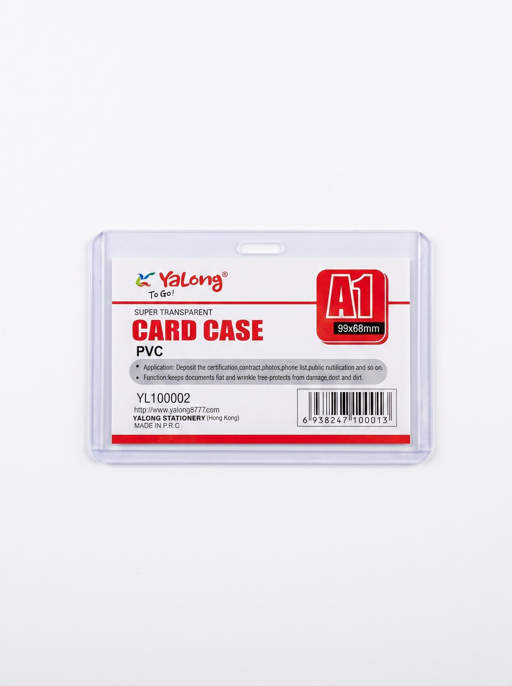 Porte-Badge Professionnel : Badge en plastique / Yalong To Go