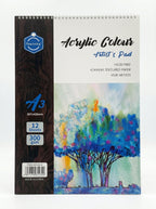 Bloc papier aquarelle 300g à spirales (Formats A3 / A5) - 12 Feuilles