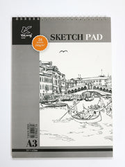 Bloc dessin A3 spirale Yalong 160g - 24 feuilles