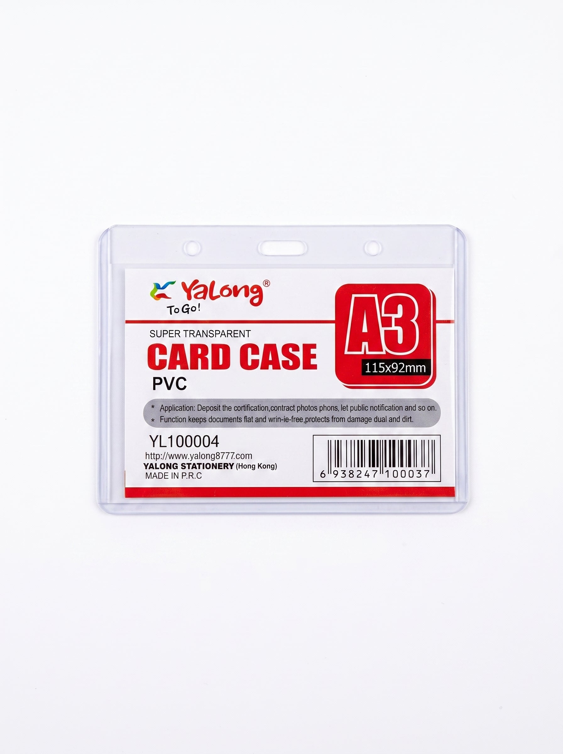 Porte-Badge Professionnel : Badge en plastique / Yalong To Go