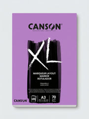 Carnet papier layout-markeur Canson XL 70g (A4 / A3) - 100 feuilles