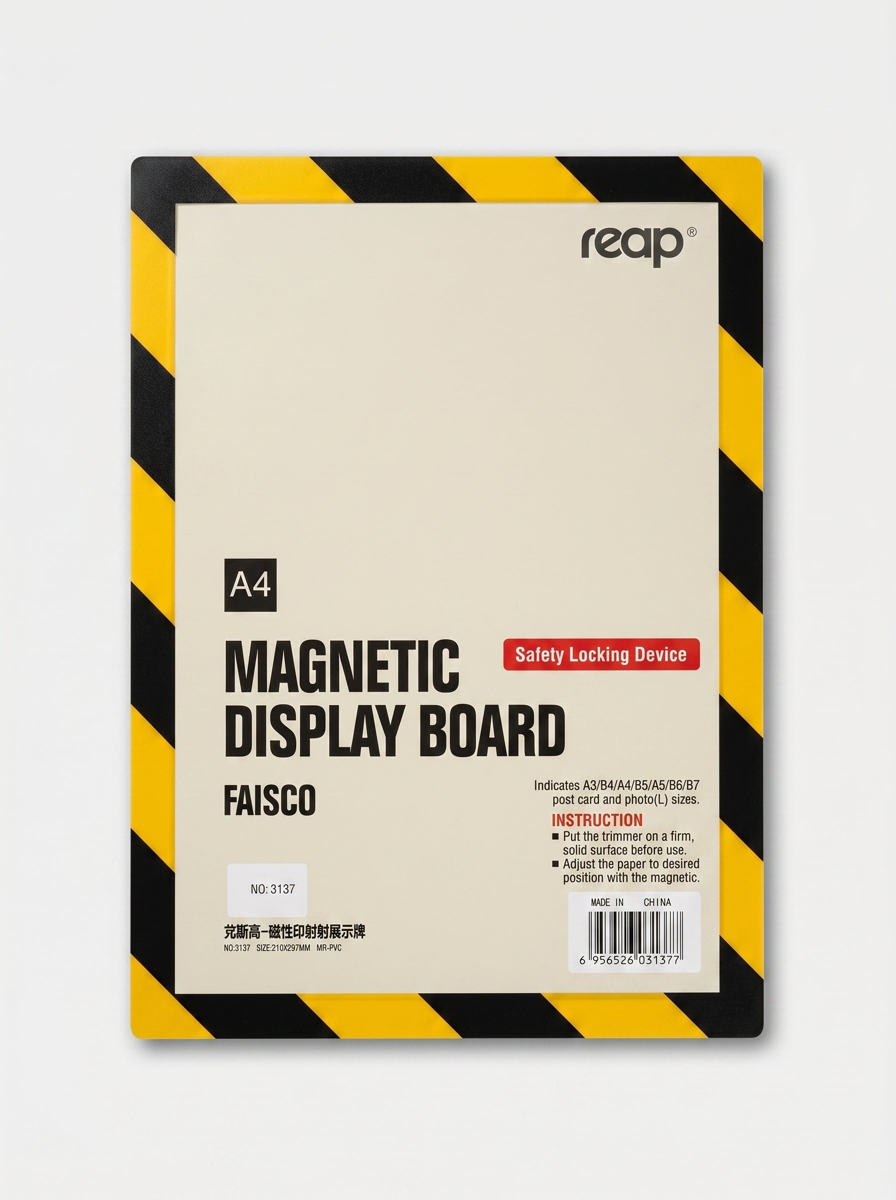 Support en Plastique Magnetic cadre en couleur A5 ,A4 Et A3 - Affichage Professionnel