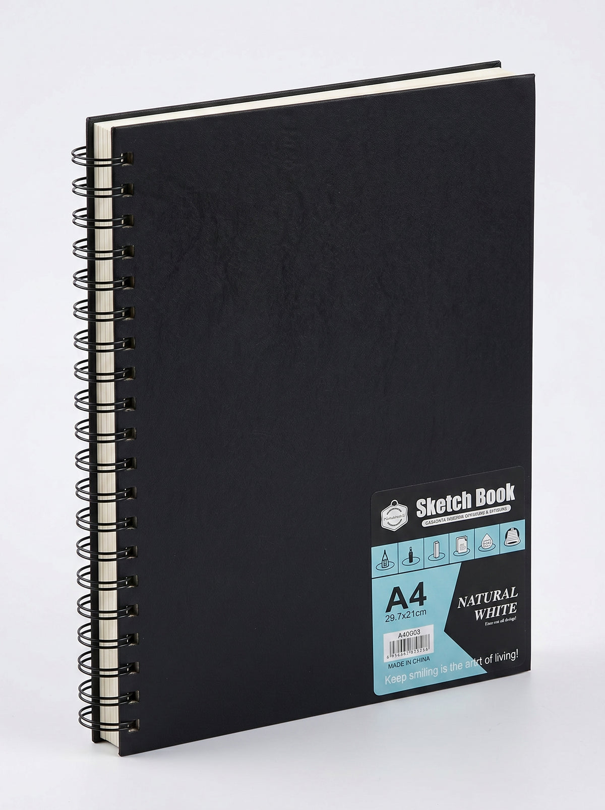 Carnet de croquis spirale A4 et A5 - Sketchbook pour dessin et illustration
