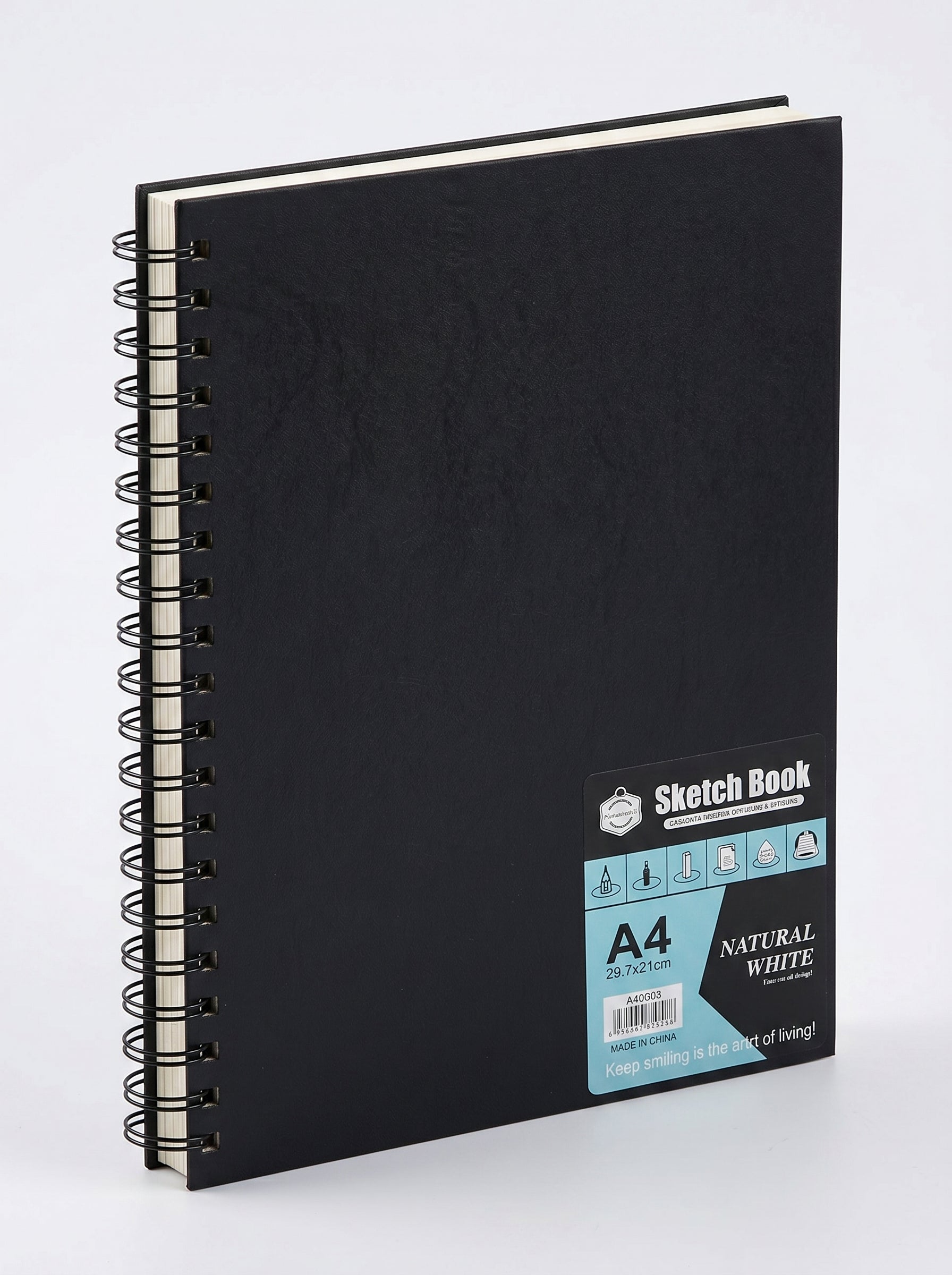 Carnet de croquis spirale A4 et A5 - Sketchbook pour dessin et illustration