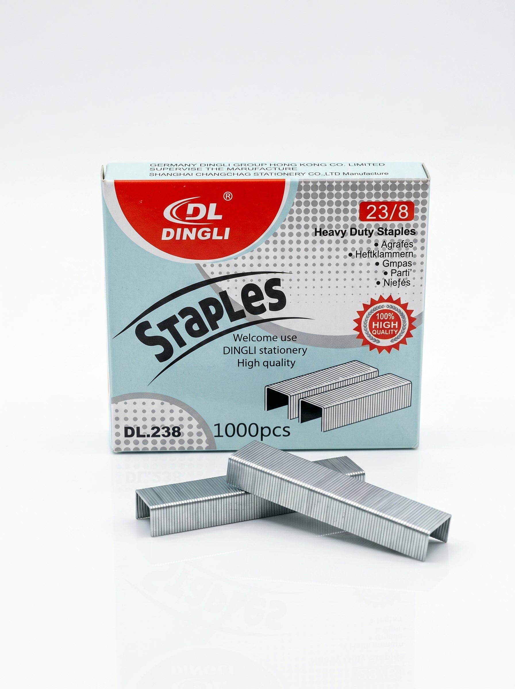 Boite d'agrafes 23/8 (1000pcs) Haute Résistance - Standard Pro