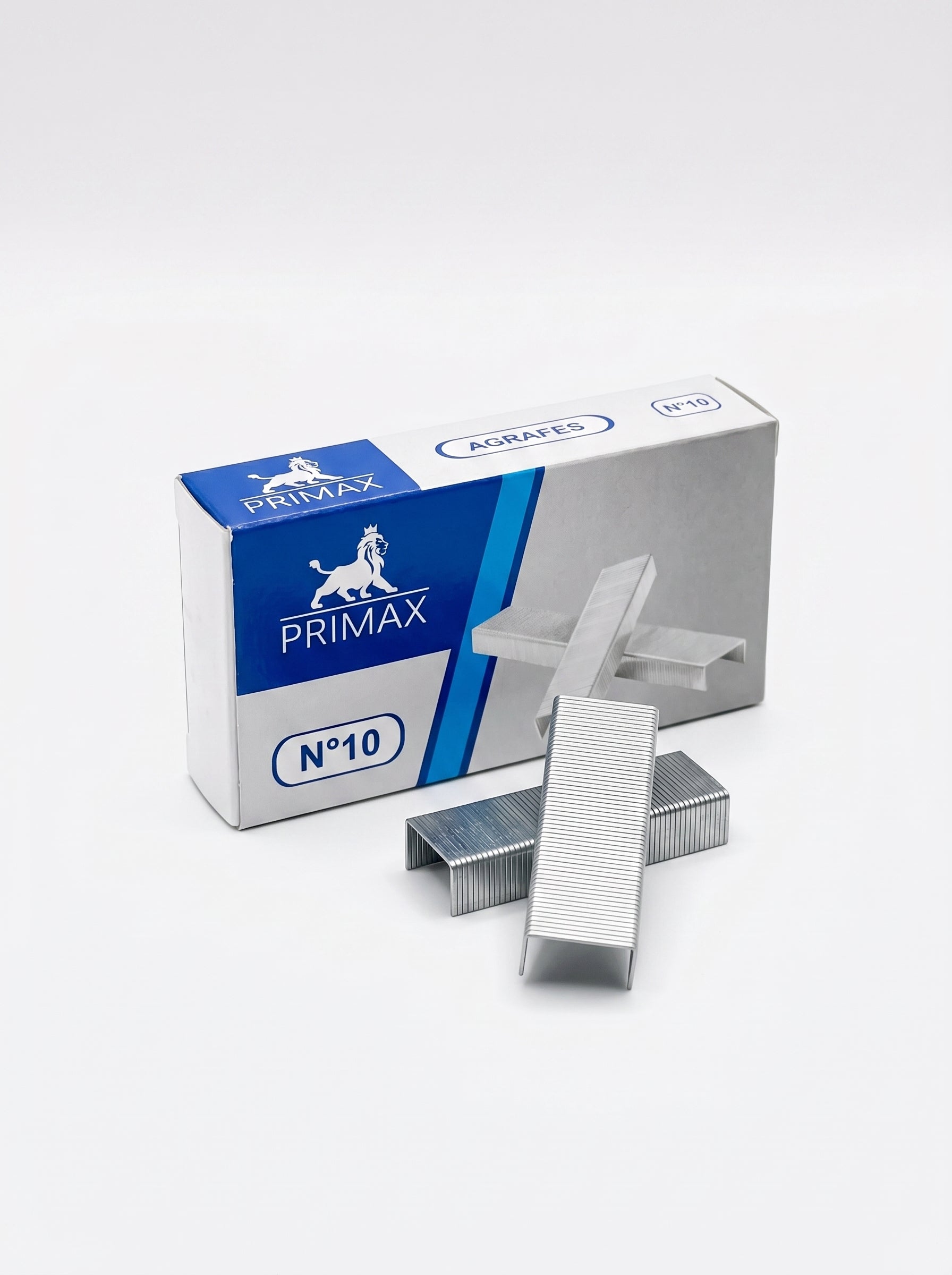 Agrafes staples n°10 - 1000pcs / primax - Qualité Professionnelle
