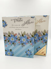 Album photo grand format 200 vues 10x15 cm - Design Floral.
