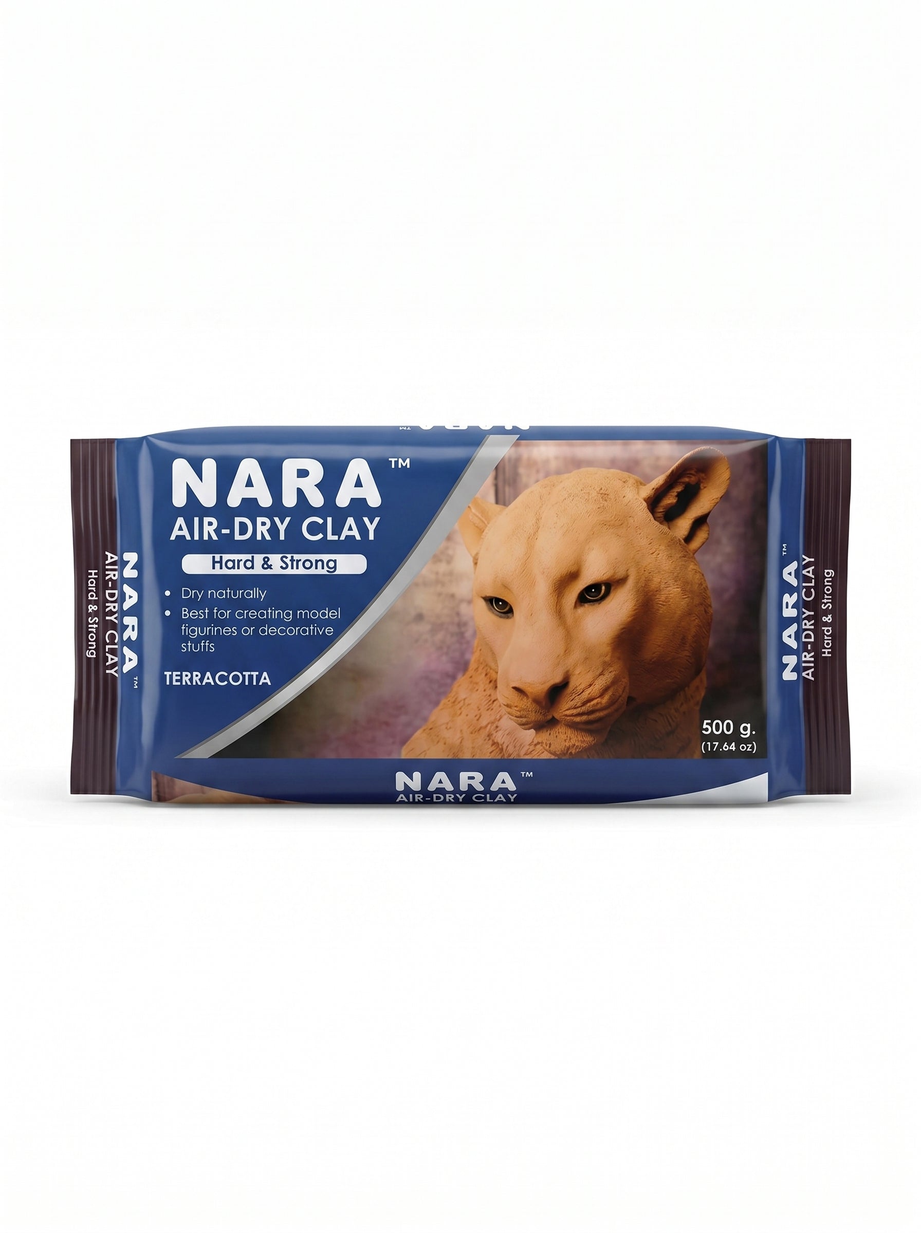 Pâte à Modeler Autodurcissante NARA 500g - 2 couleurs