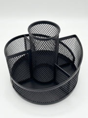 Porte Accessoire Bureau en Grille Métallique – Idéal pour un Bureau Rangé