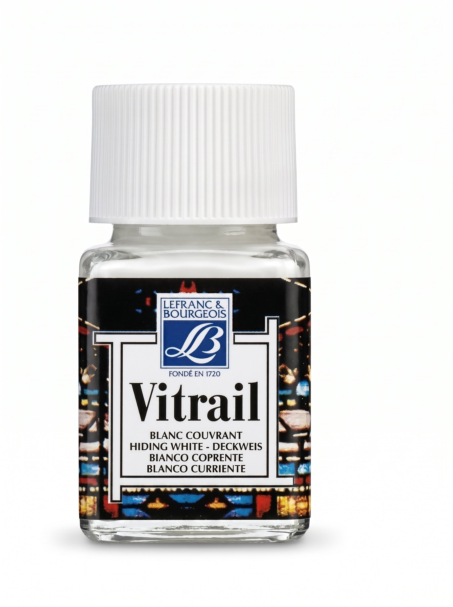 Peinture pour verre Lefranc Bourgeois - Effet vitrail brillant (50ml)