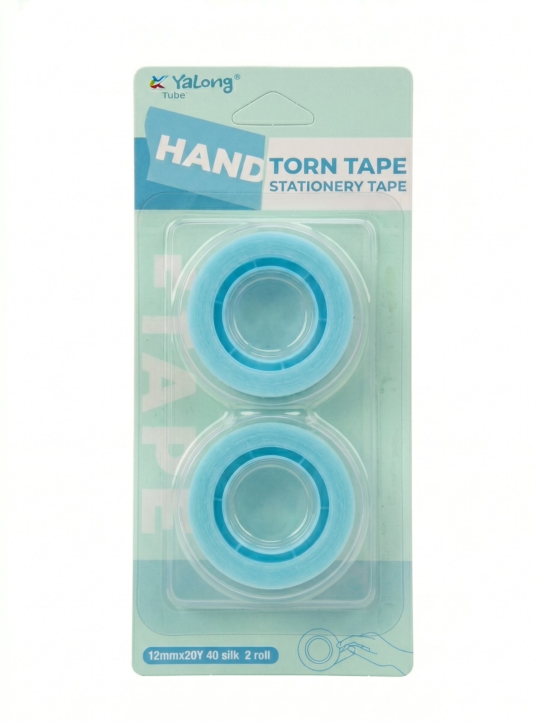 Scotch couleur 1.2 cm – Lot de 2 Rubans Adhésifs Yalong To Go