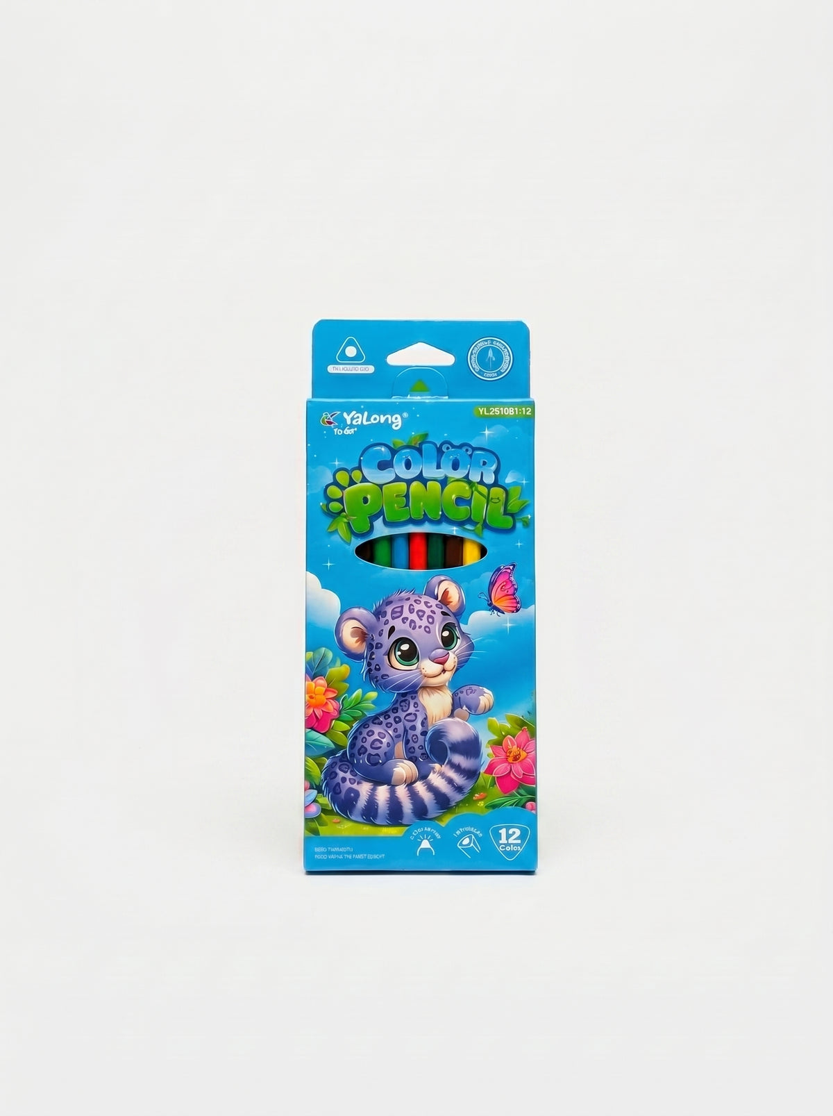 Crayons de Couleur Yalong To Go – Set de 12 Pièces | Fournitures Scolaires