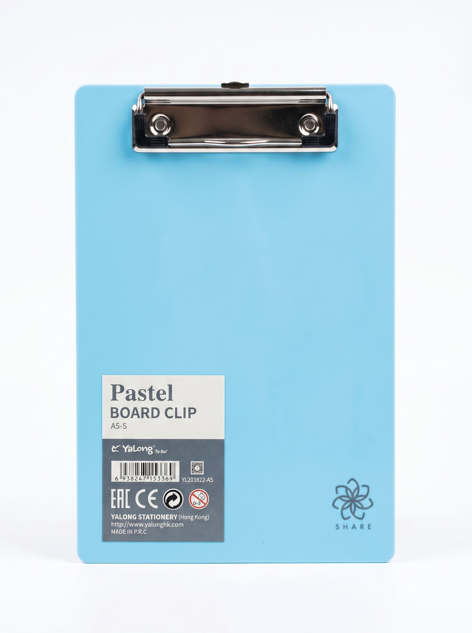 Bloc à pince A5 en plastique Yalong To Go