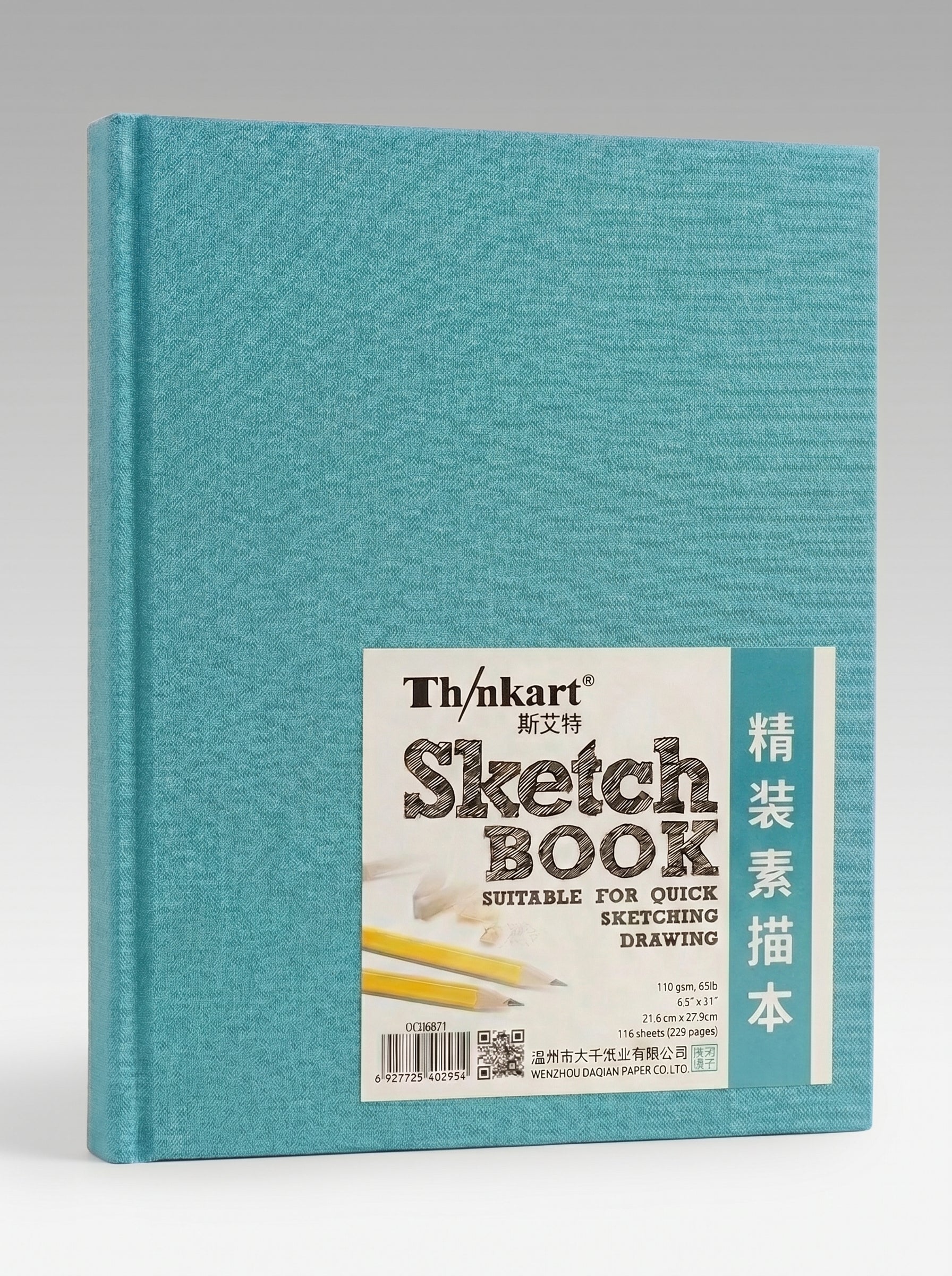Sketchbook Thinkart A4 110g 110 feuilles - Qualité supérieure