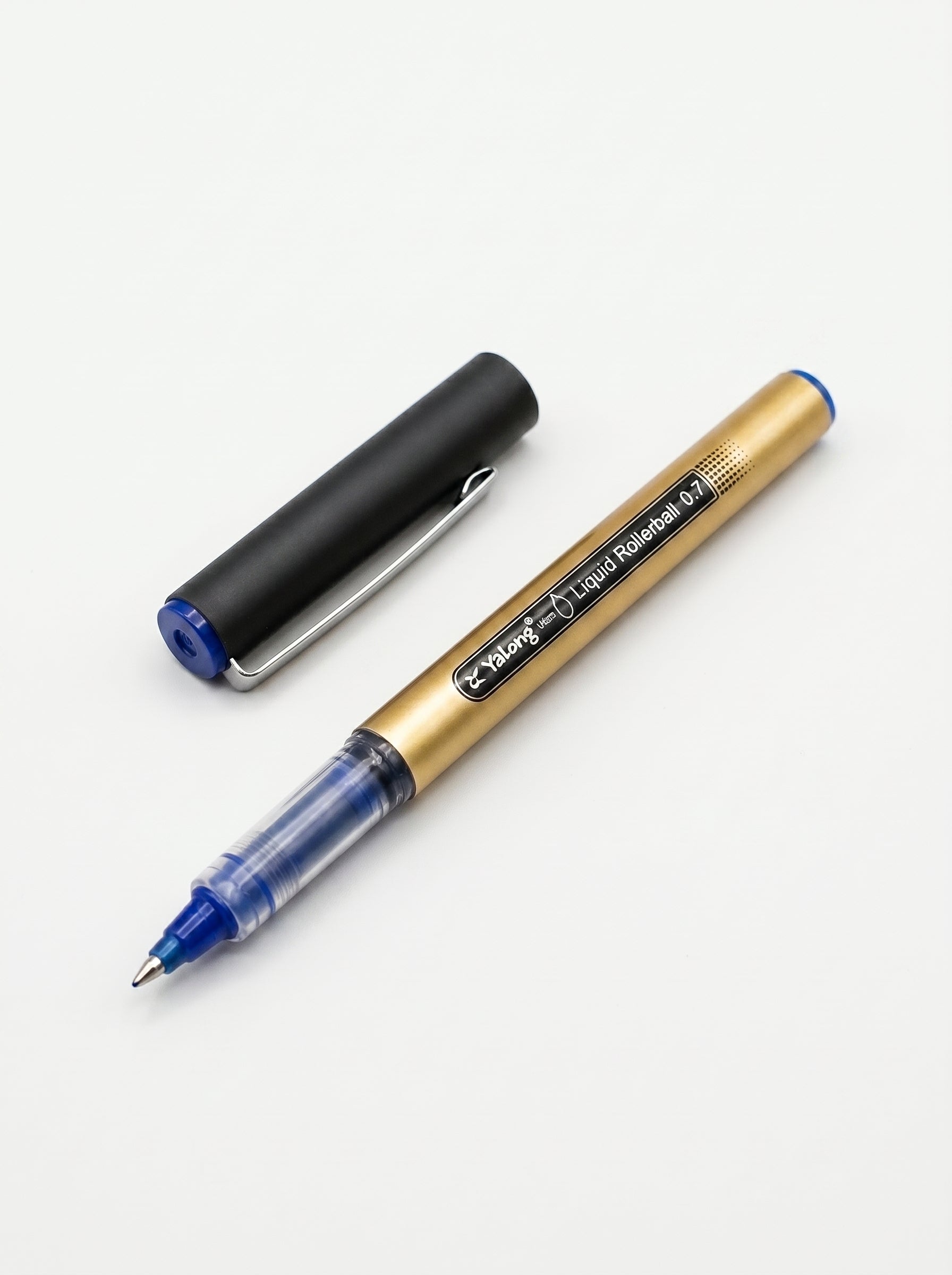 Stylo à Bille Yalong 0,7 mm - Roller Ball Pen Écriture Fluide