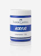 Peinture acrylique Faber-Castell 140ml - Couleurs vives et opaques