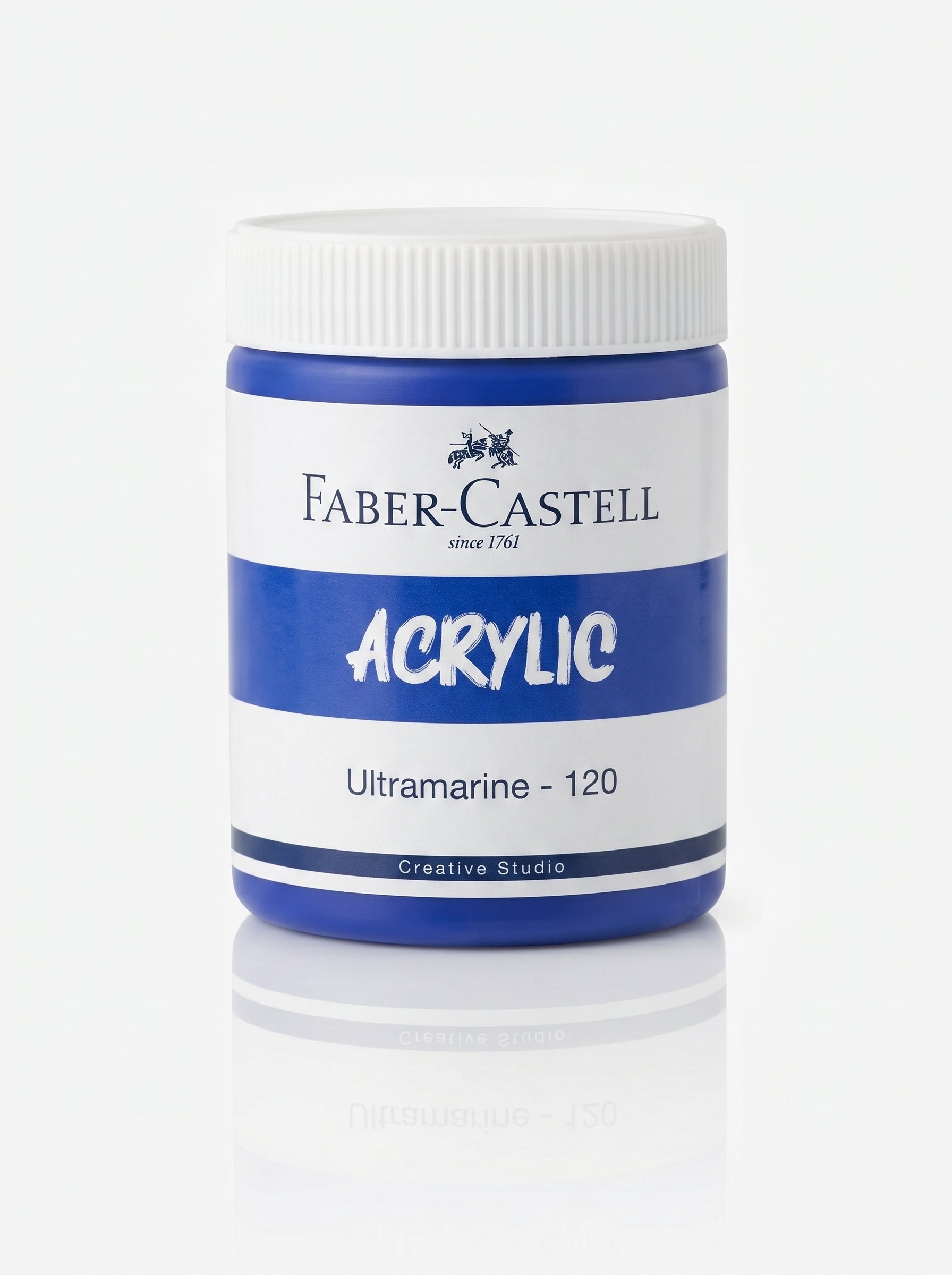 Peinture acrylique Faber-Castell 140ml - Couleurs vives et opaques