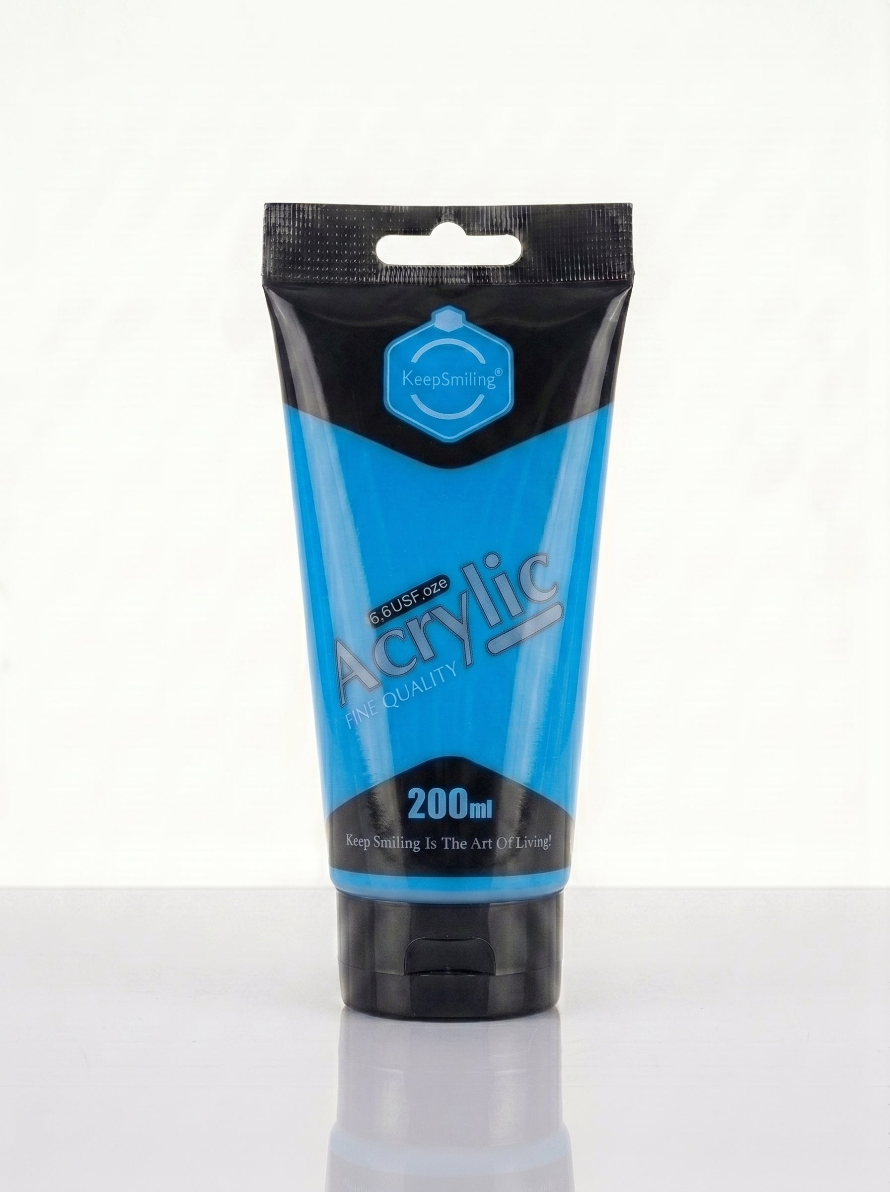 Peinture acrylique Keep Smiling 200ml - Tube haute quantité