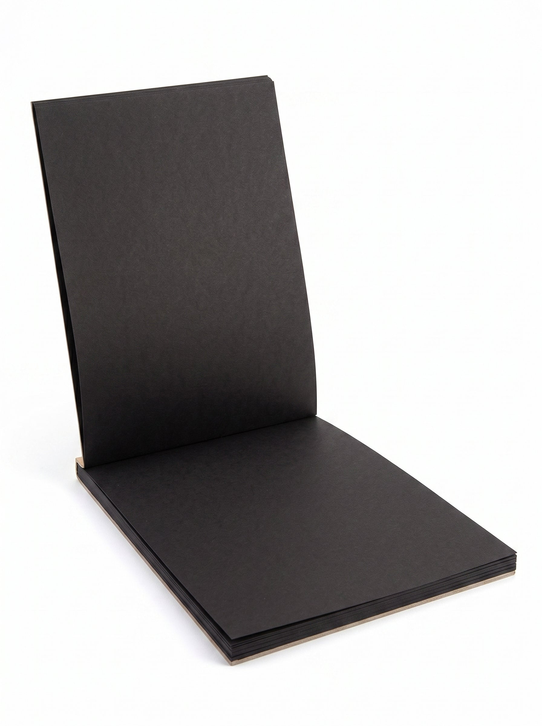 Bloc papier noir A5 Keep Smiling 150g 20f