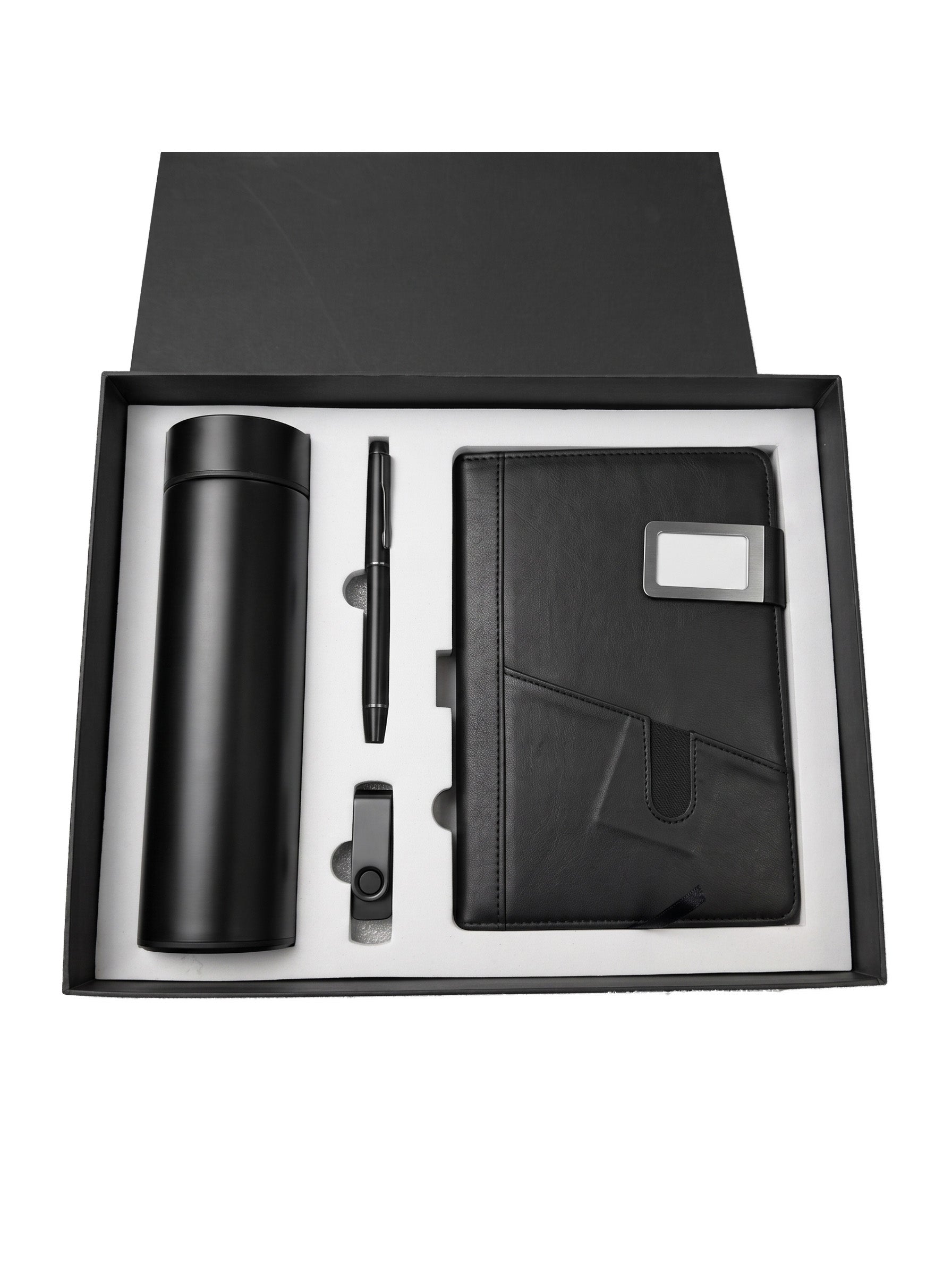 Coffret Notebook A5, Stylo, Bouteille Isotherme  Porte-Clé Image principale du produit