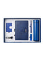 Coffret Notebook A5 + Bouteille isotherme + Stylo+ porte carte visite + porte clés