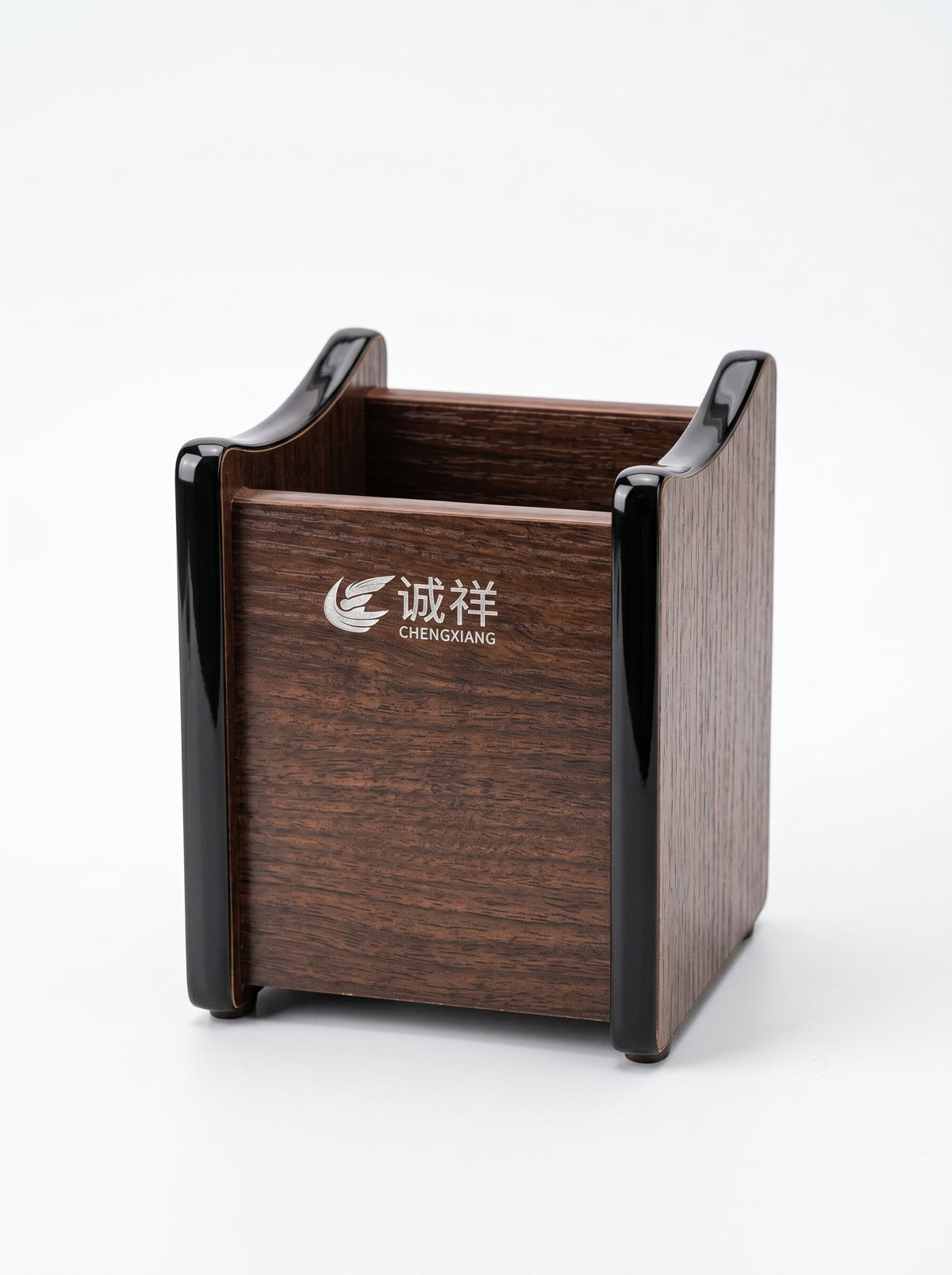 Porte Stylo en Bois Premium pour Bureau – Design Épuré