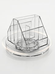 Boîte de rangement transparente Tournant