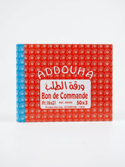 Bon de commande 3exp - Carnet Autocopiant pour Professionnels