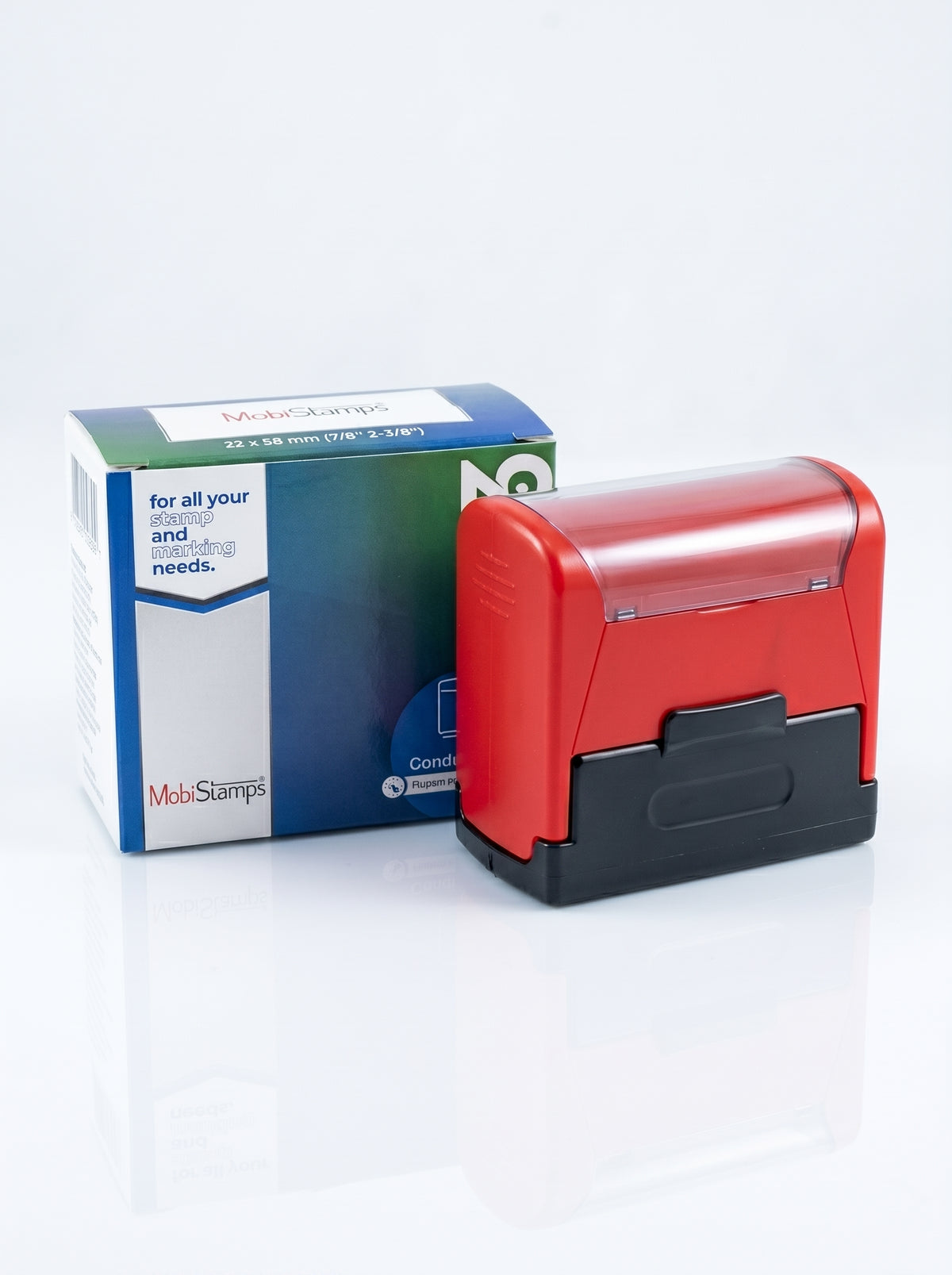 Cacher Print / 22*58mm - Tampon Automatique Professionnel