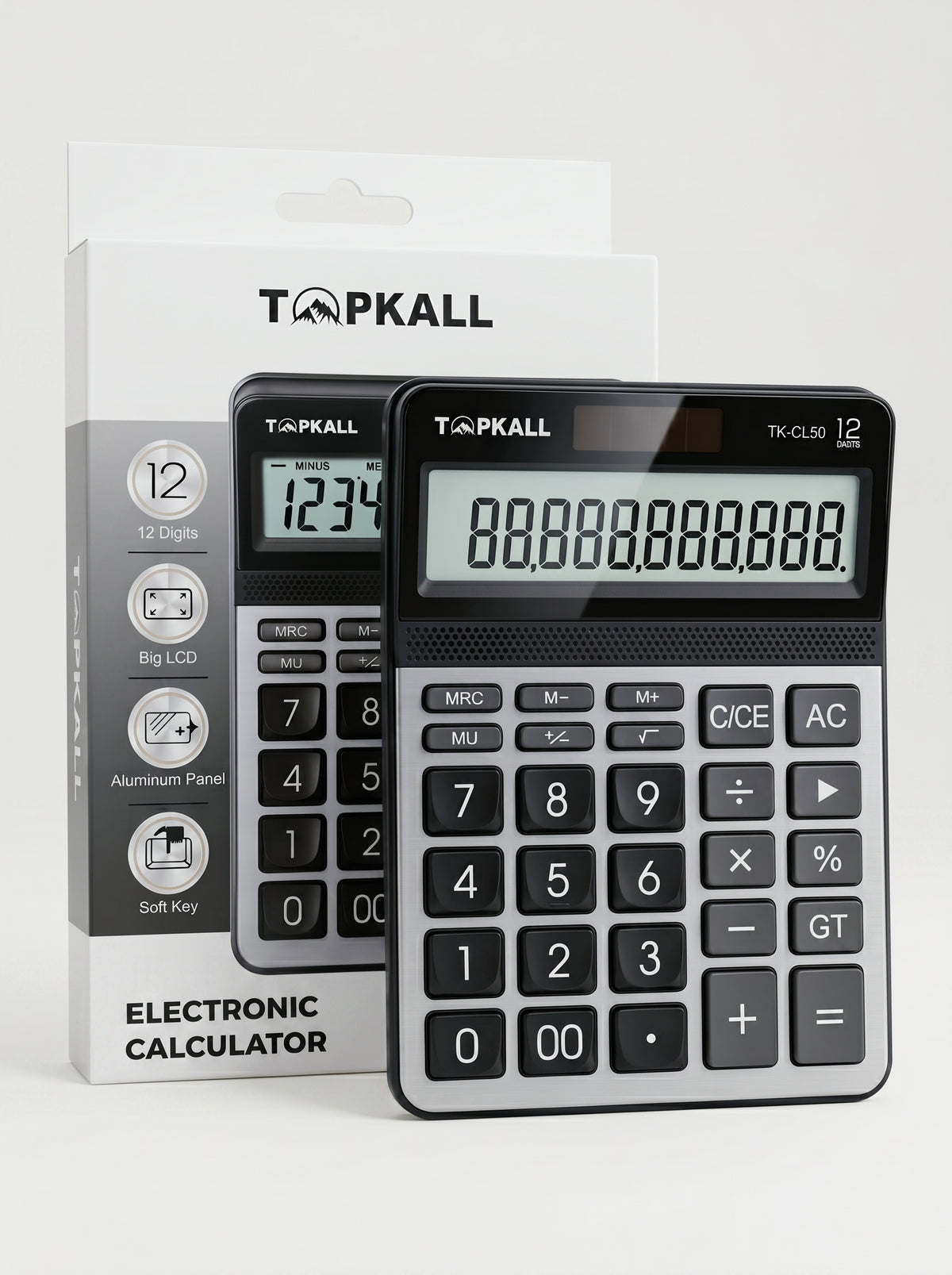Calculatrice Electronique  TOPKALL - Idéale pour Commerce et Boutique