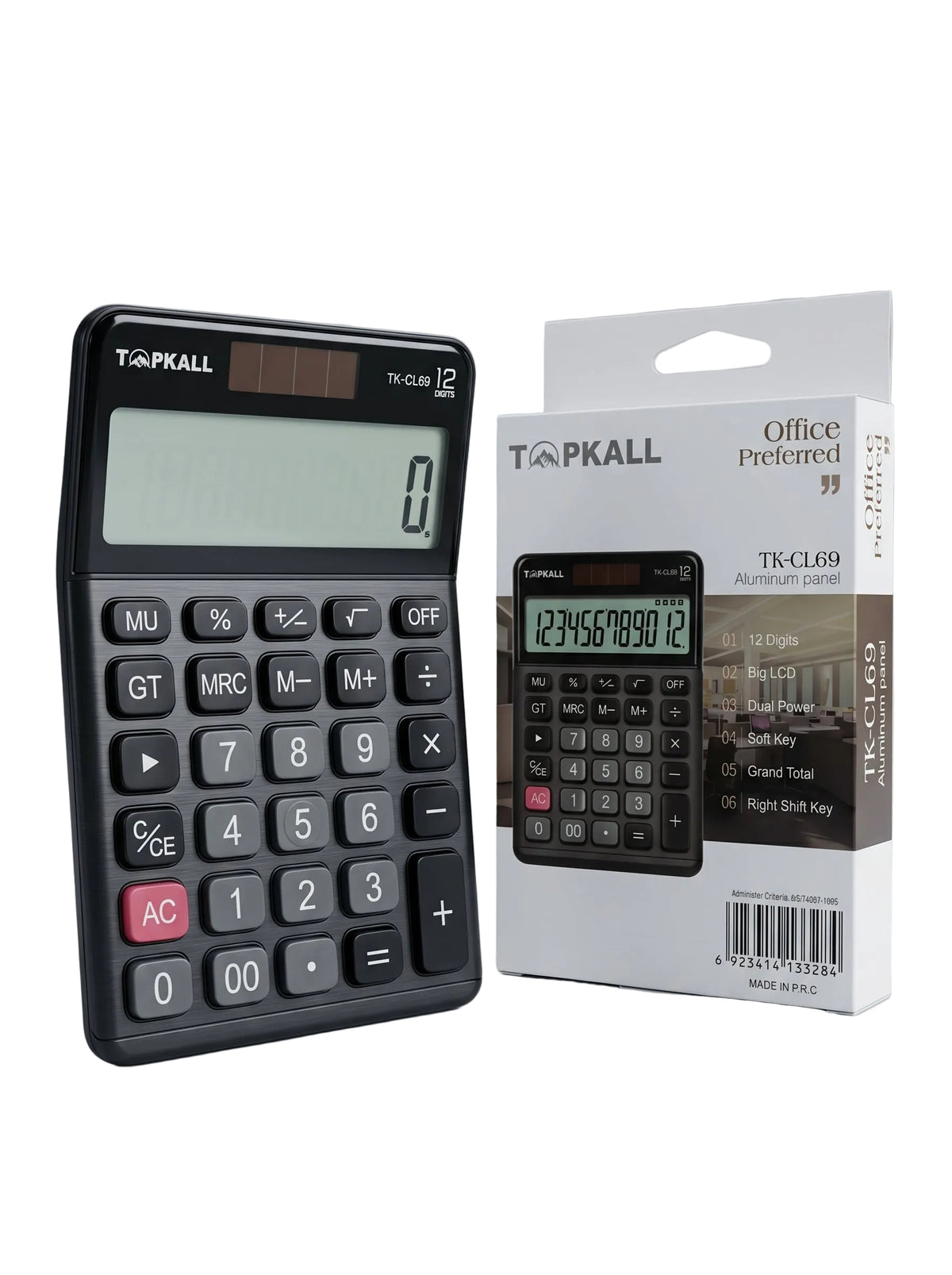 Calculatrice Electronique  TOPKALL - Haute Qualité pour Bureau