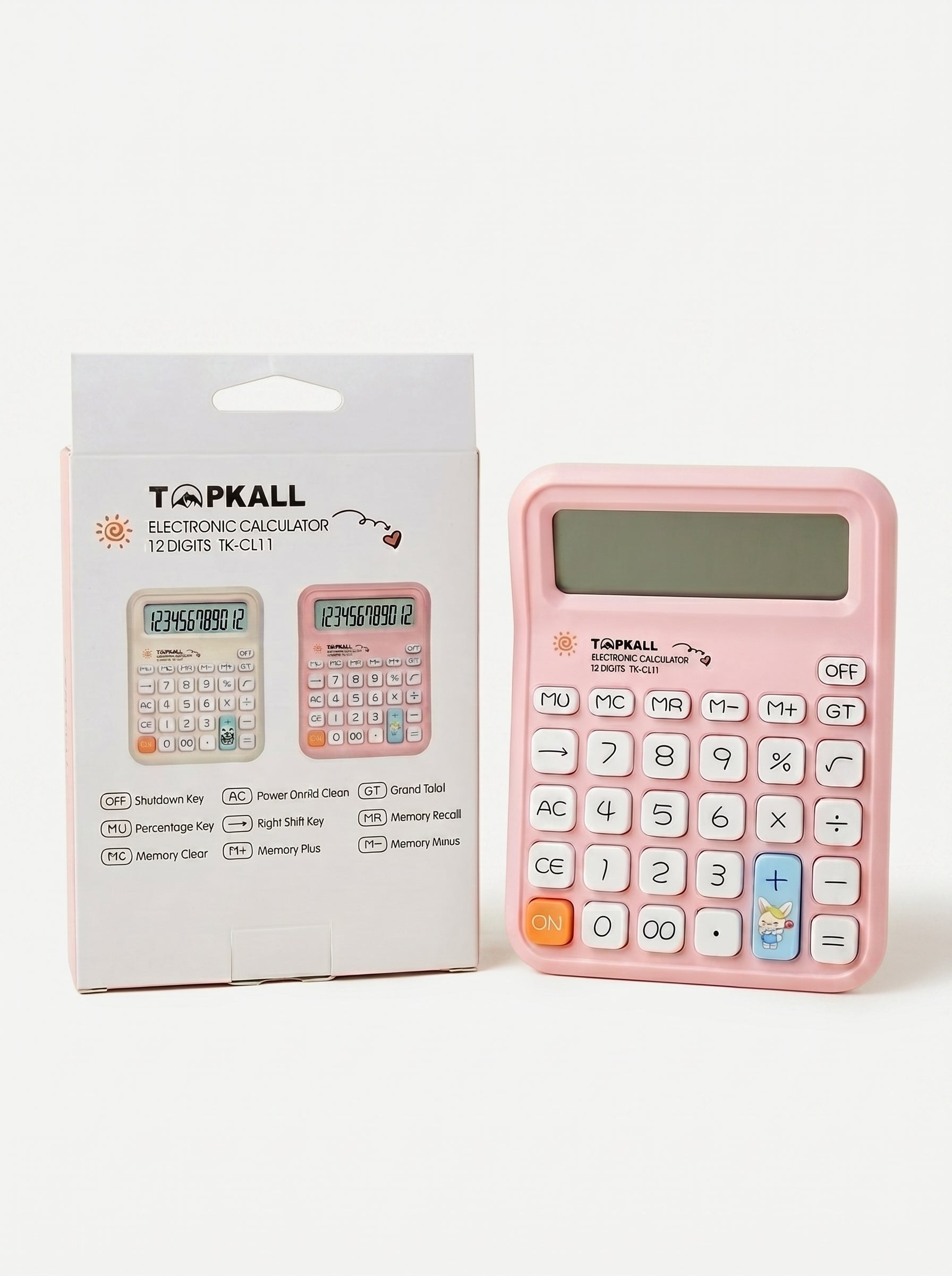 Calculatrice Electronique en couleur  TOPKALL
