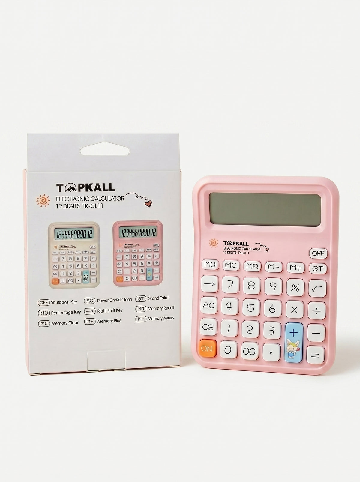 Calculatrice Electronique en couleur  TOPKALL