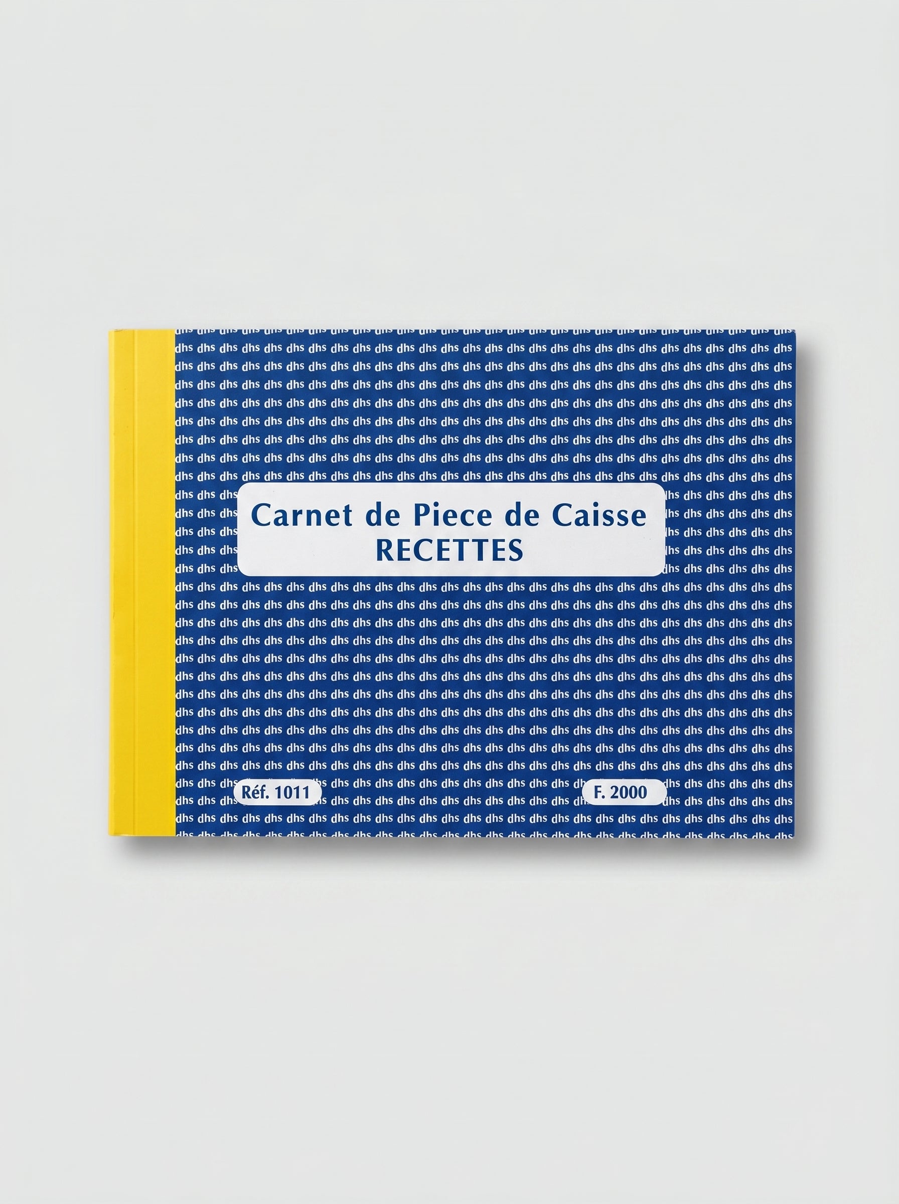 Carnet de pieces de caisse / recettes - tvp pour Comptabilité