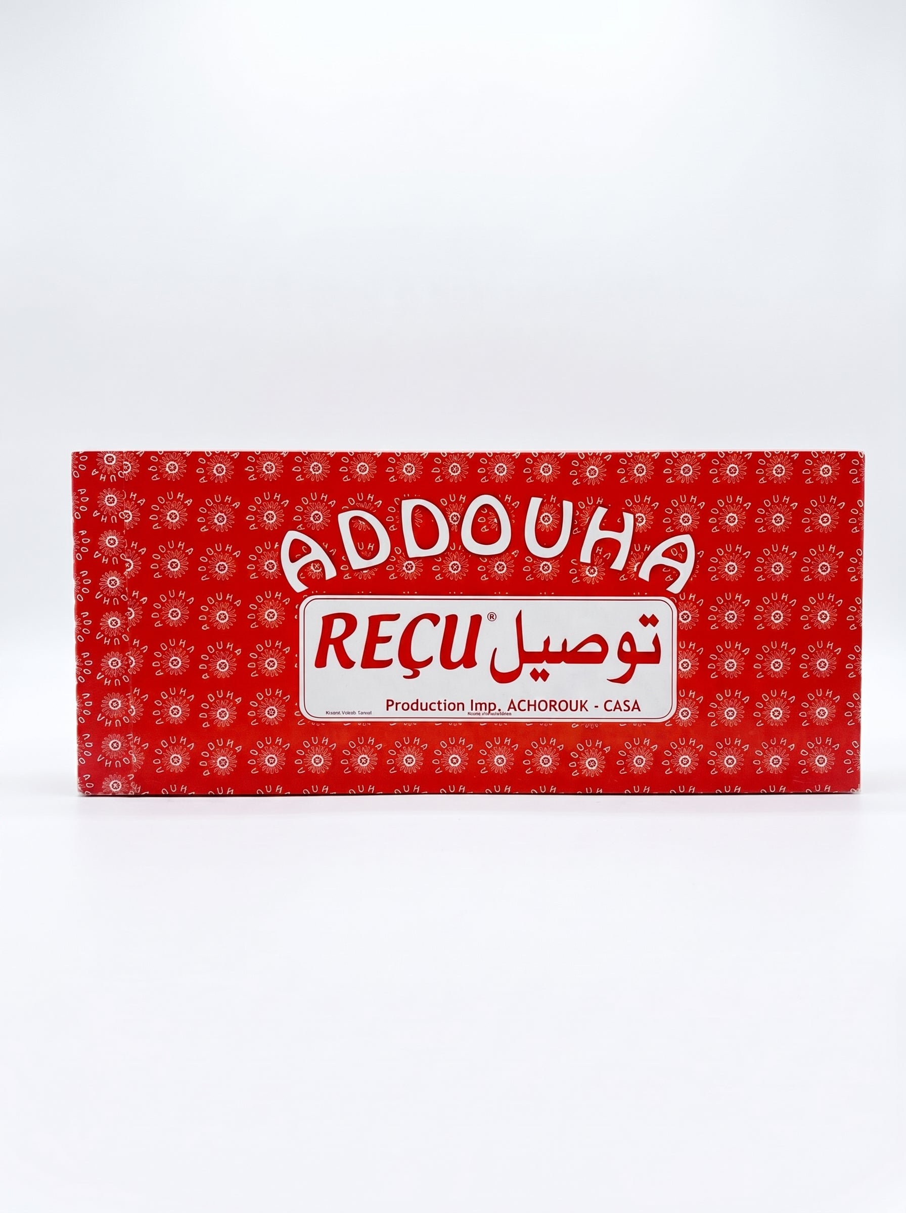 Carnet tوصيل reçu - addouha pour Commerçants et Entreprises