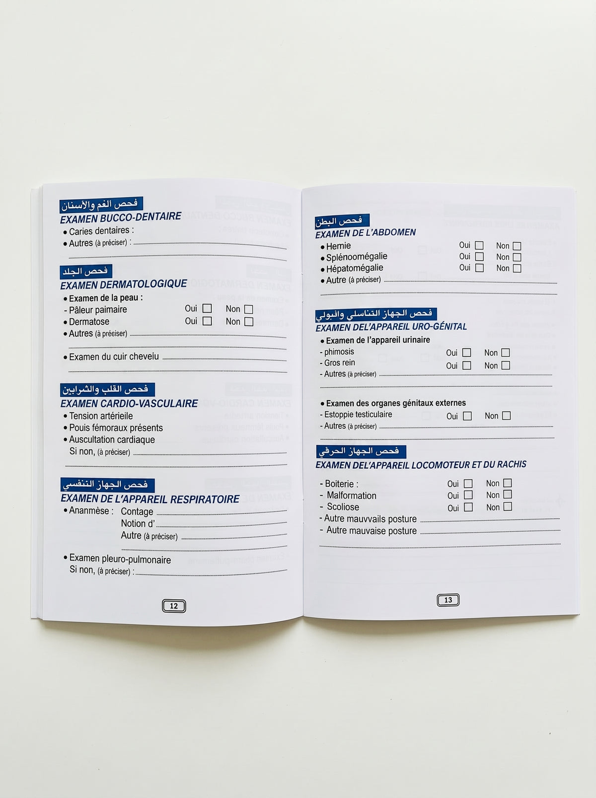 Livret médical scolaire - Document Officiel pour l'Inscription