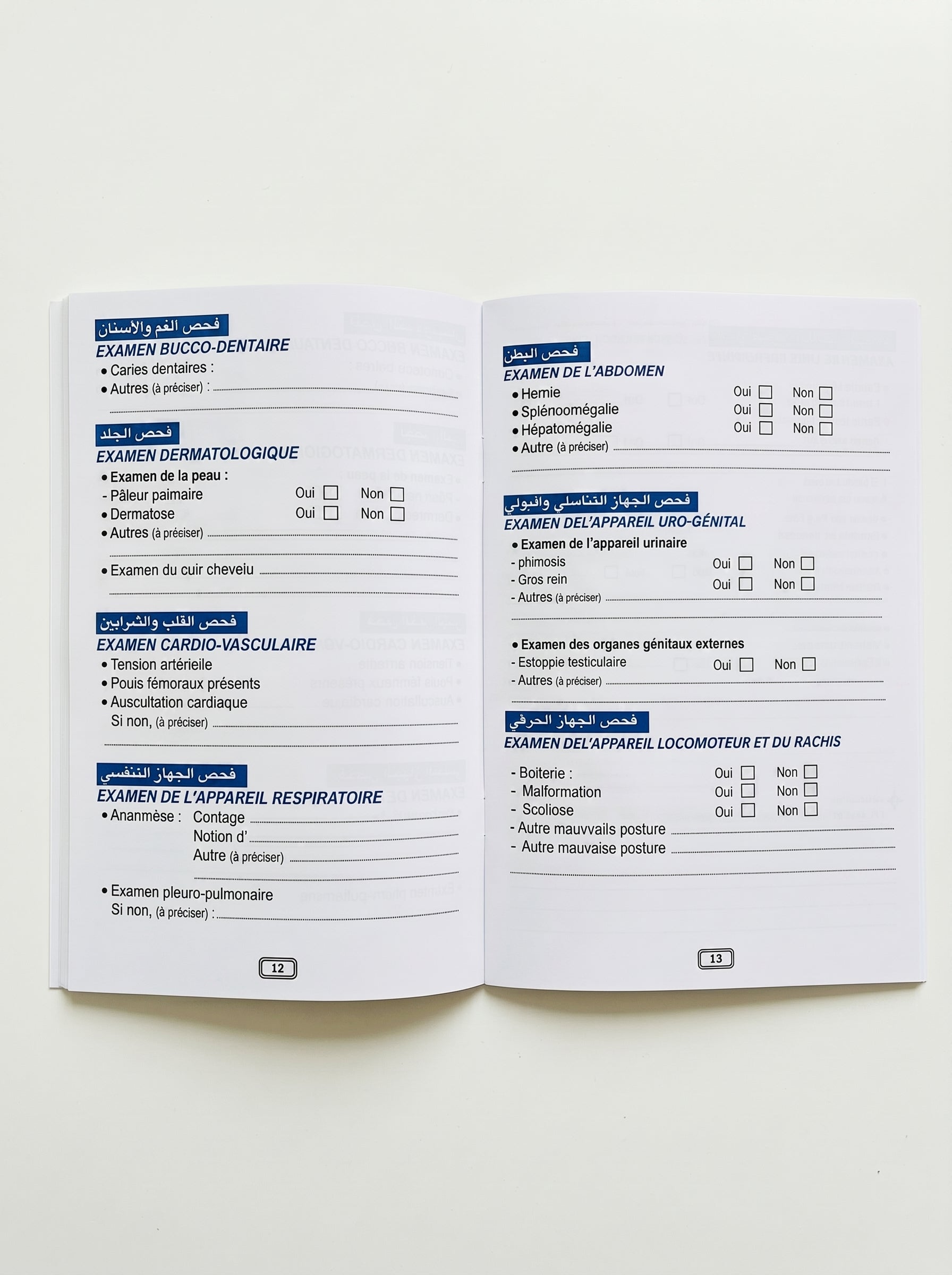 Livret médical scolaire - Document Officiel pour l'Inscription