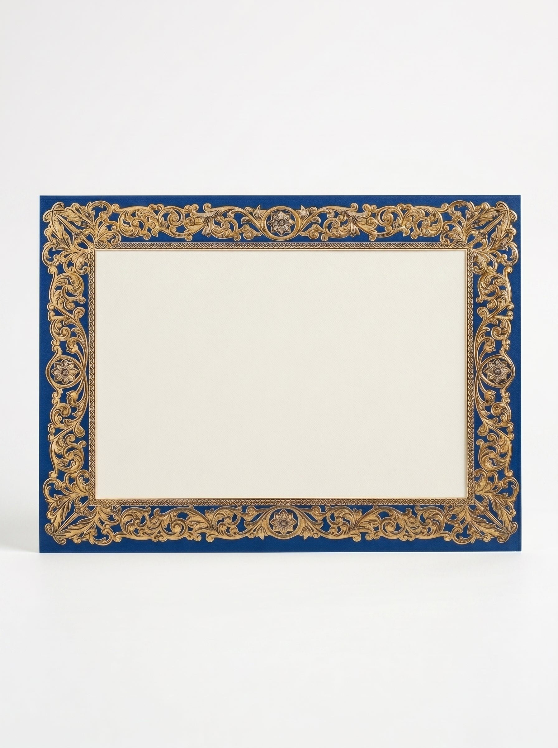 Certificat en papier Doré Premium Image secondaire du produit