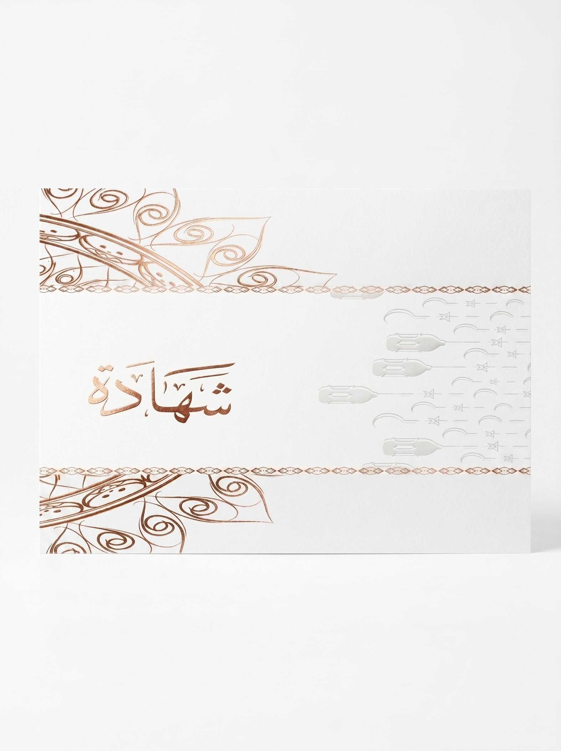 Certificat Et Remerciement en papier  En Gris