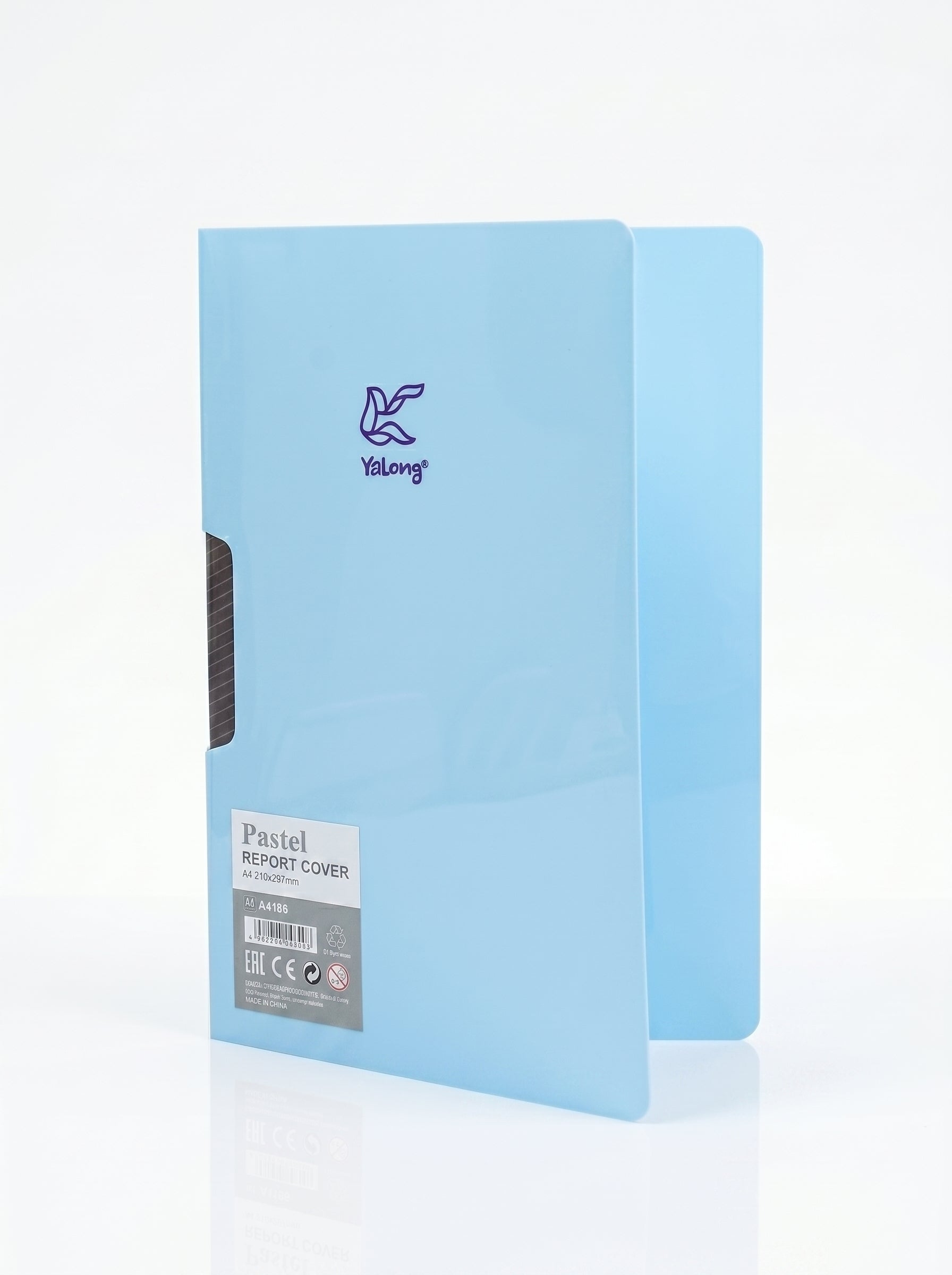 Chemise Plastique à Clip A4 Couleur Pastel - Rangement Sans Perforation