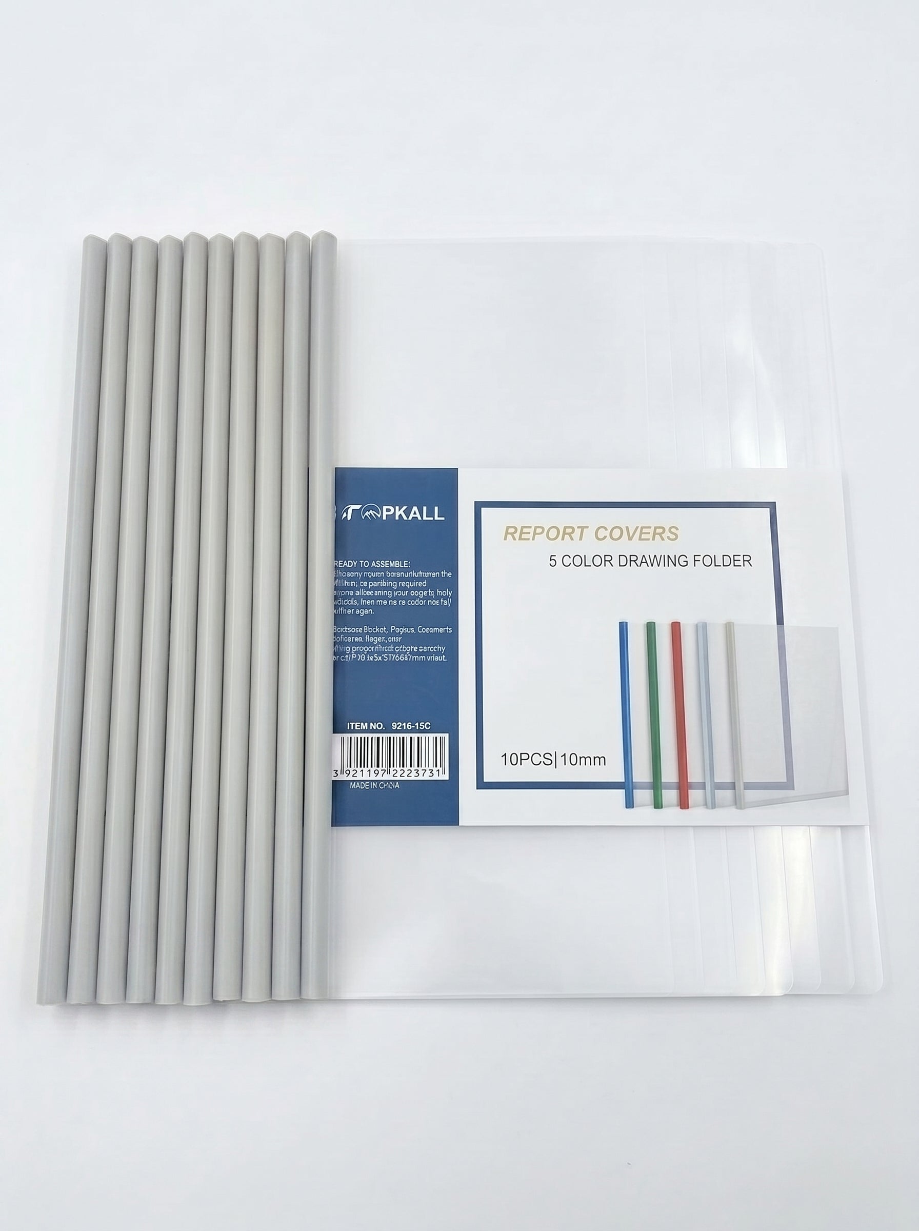 Chemise à Serre-Feuille A4 (10 pcs) Qualité Supérieure