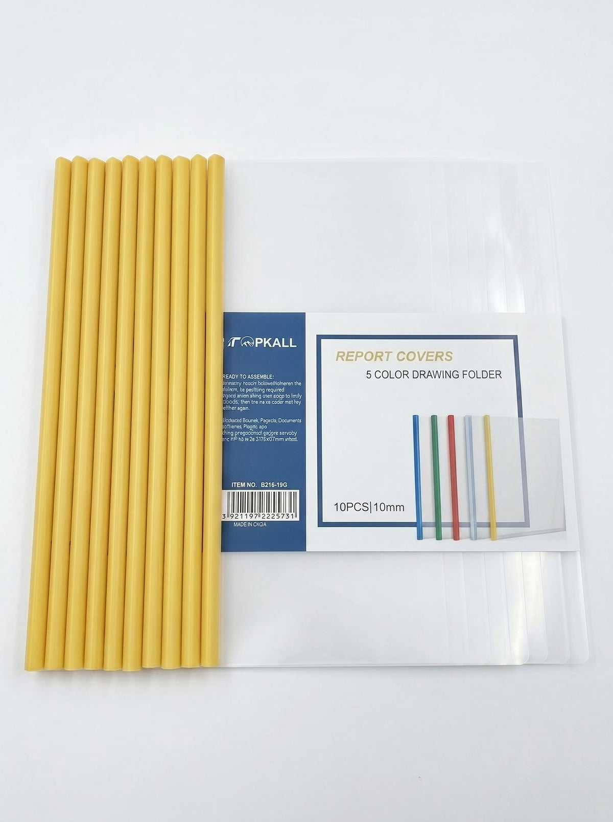 Chemise à Serre-Feuille A4 (10 pcs) Qualité Supérieure