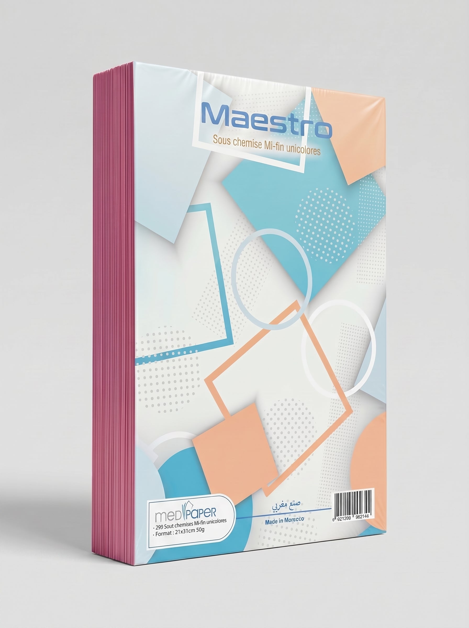 Chemises Bulle Double 250CH 21*31 /50G - Med Paper | Fournitures de Bureau